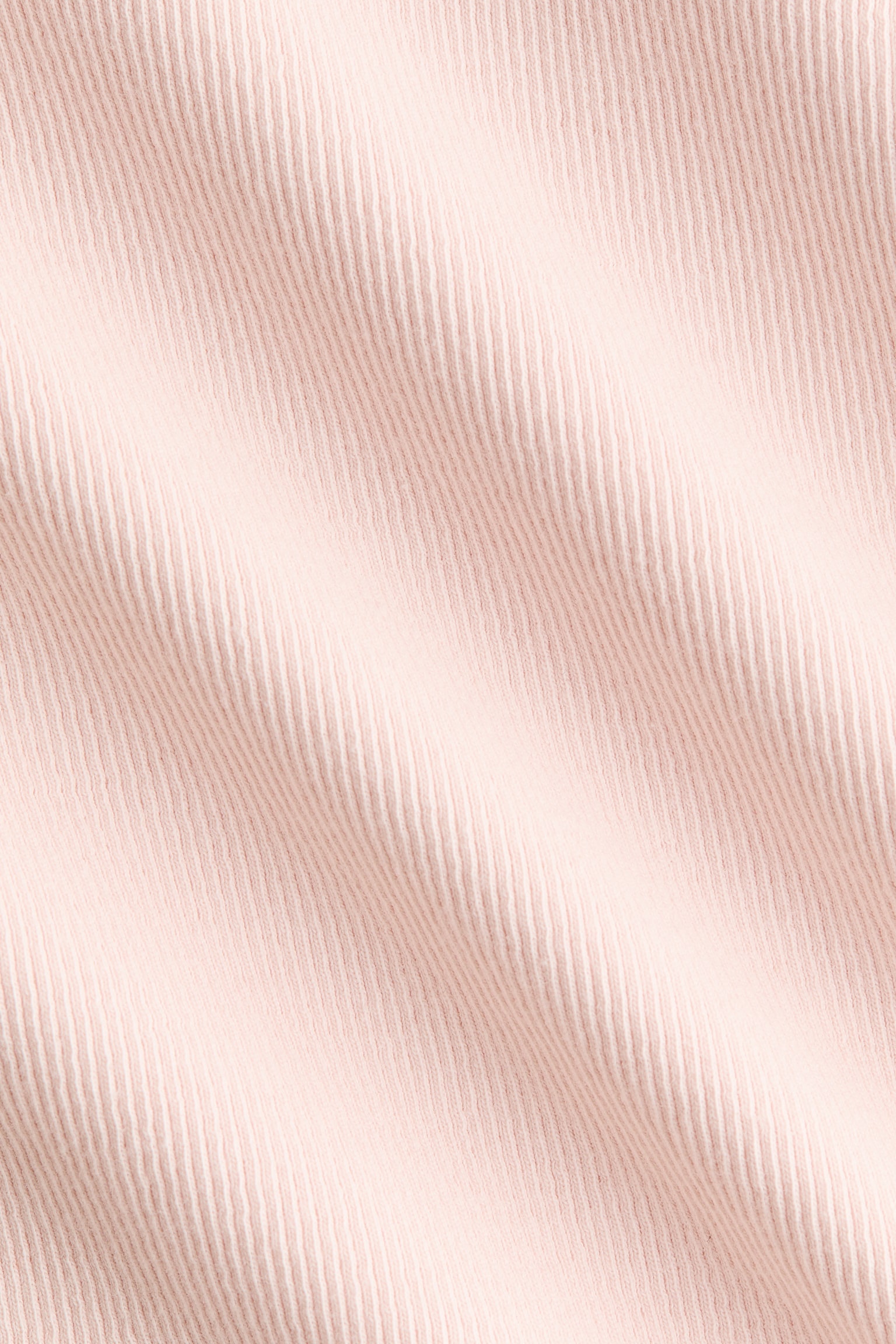 Geripptes Shirt mit Spitze - Hellrosa/Dunkelbraun/Weiss/Schwarz - 2