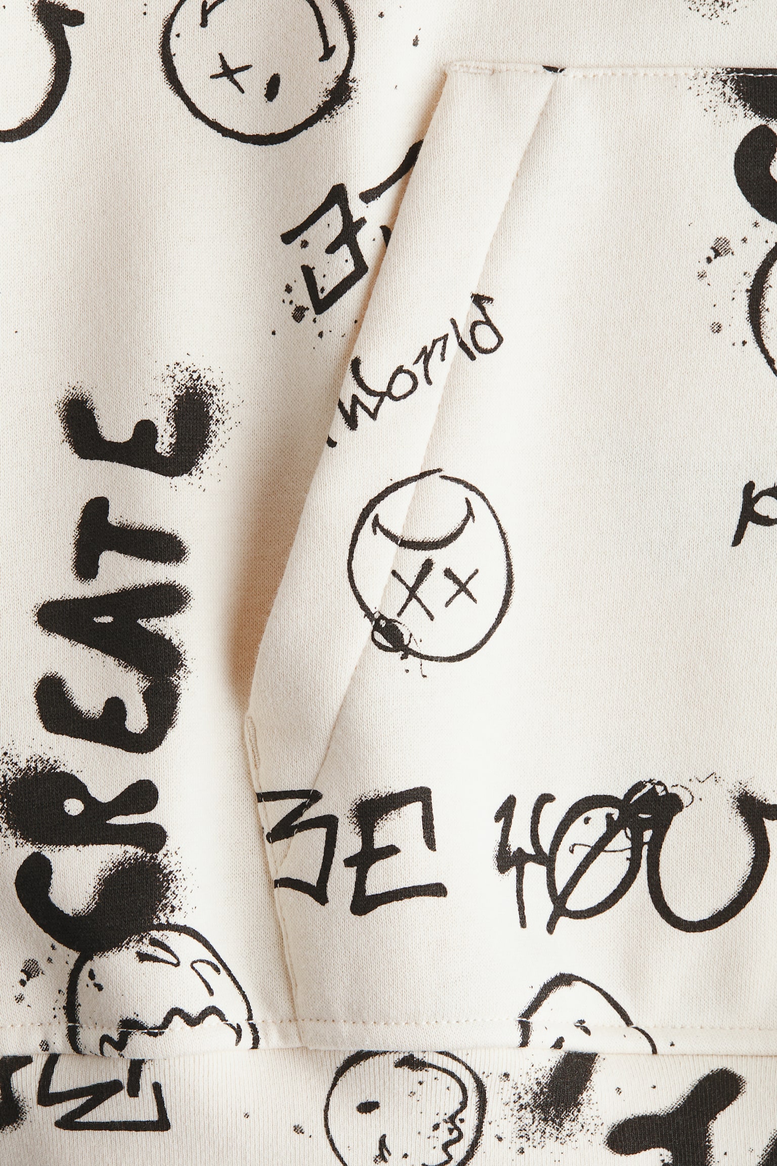 Sudadera con gorro y diseño - Beige claro/SmileyWorld®/Gris jaspeado claro/Garfield/Blanco/Bob Esponja - 2