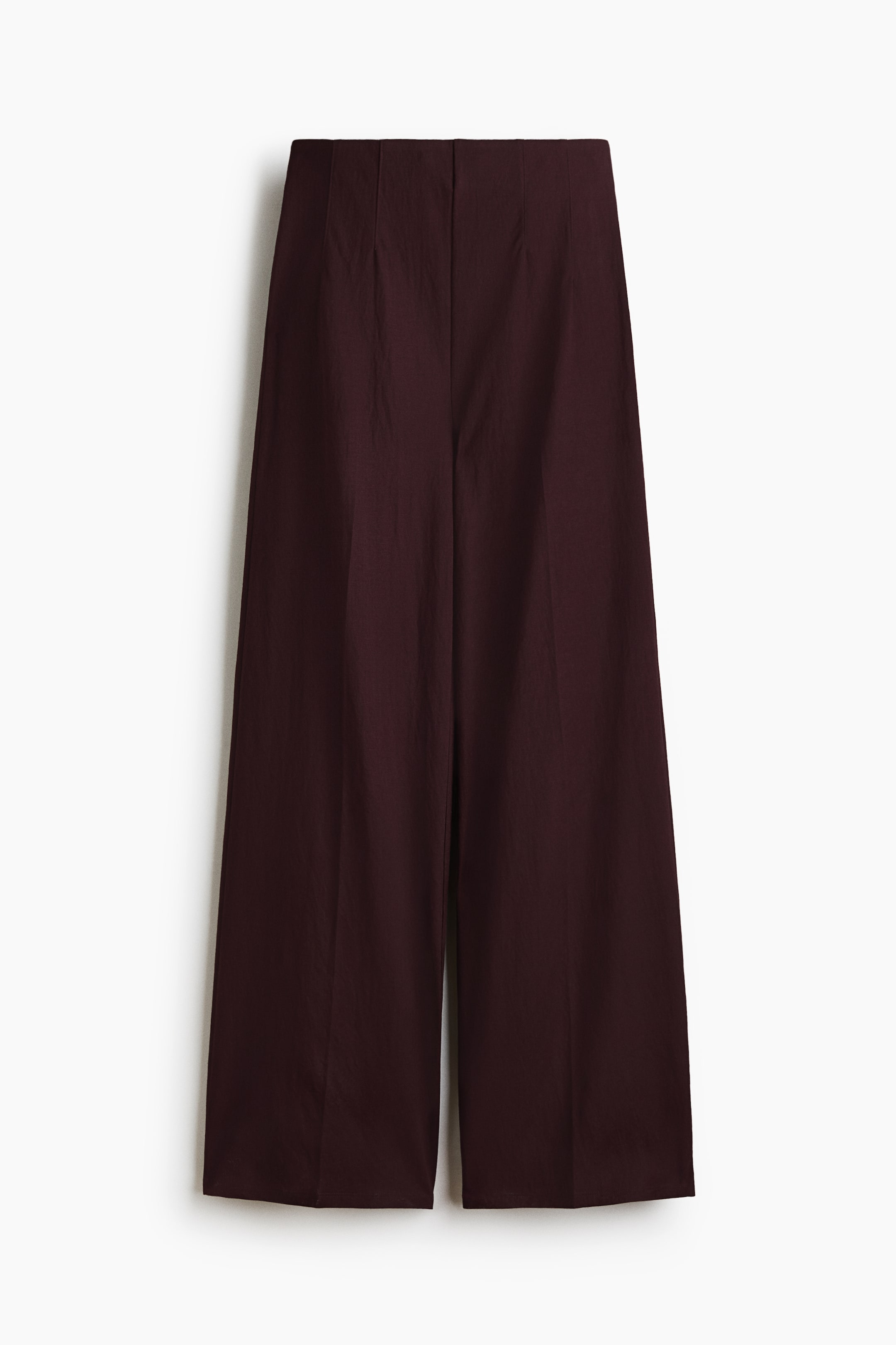 Wide-Leg Pull-On Pants