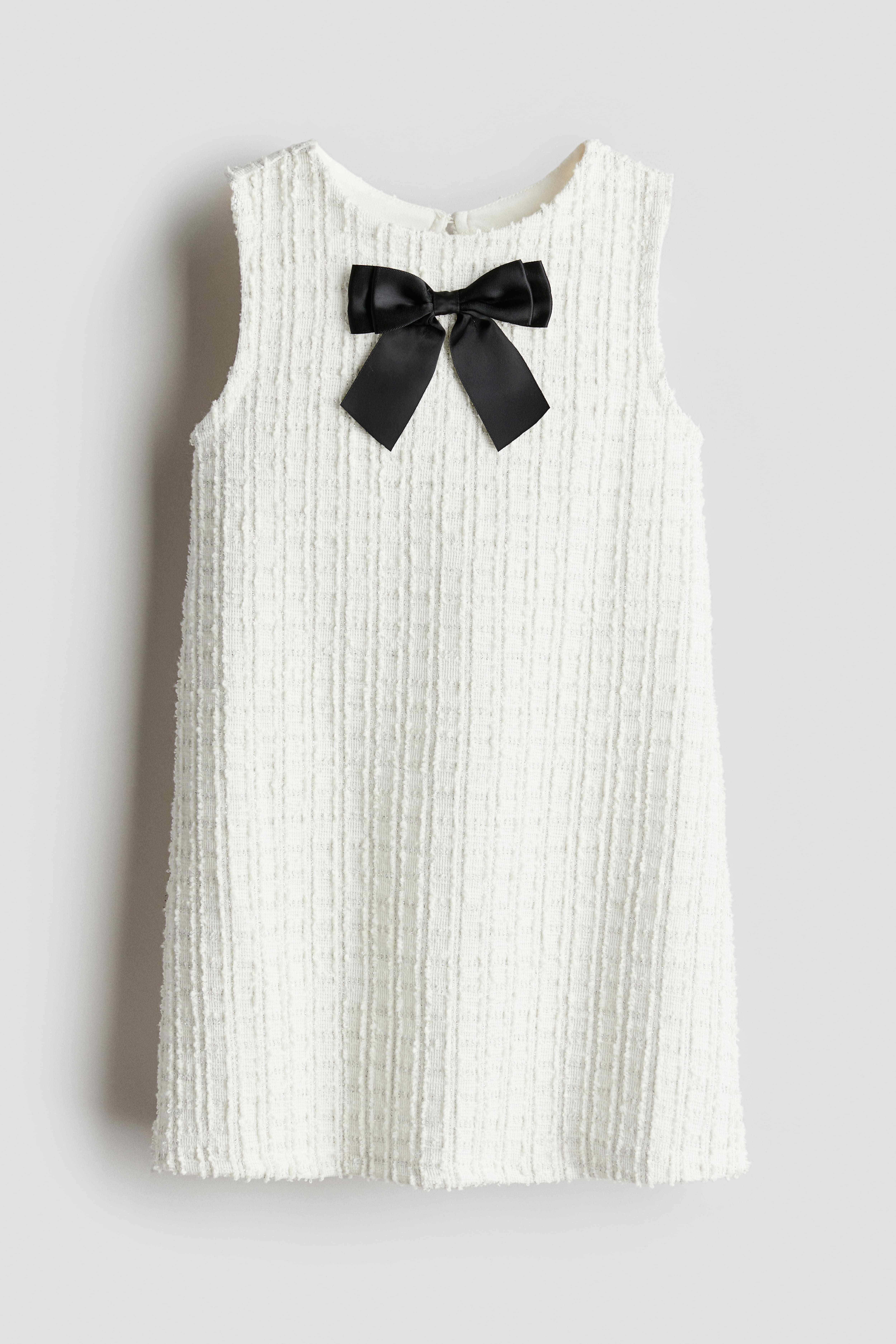 H&m girls white dress best sale