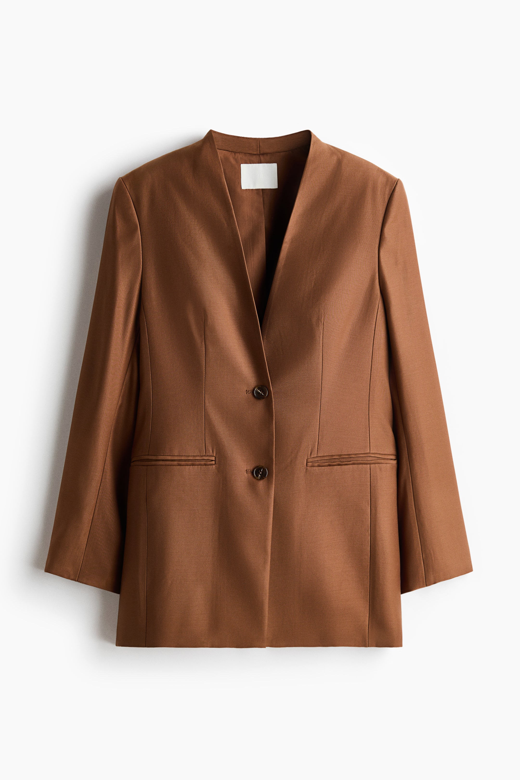 Blazer sans revers
