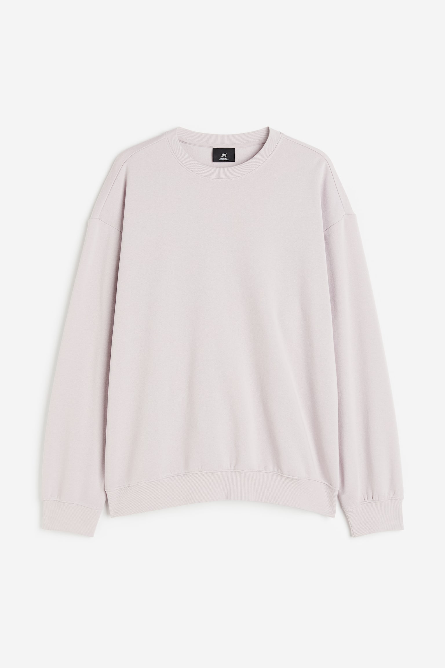 Loose Fit Sweater - Dusty pink/Black/Light beige/White/Light grey marle/Purple/Dark green/Brown/Sage green/Dark khaki green/Dark brown/Light grey marle/Greige/Light grey/Pink/Dark blue - 2