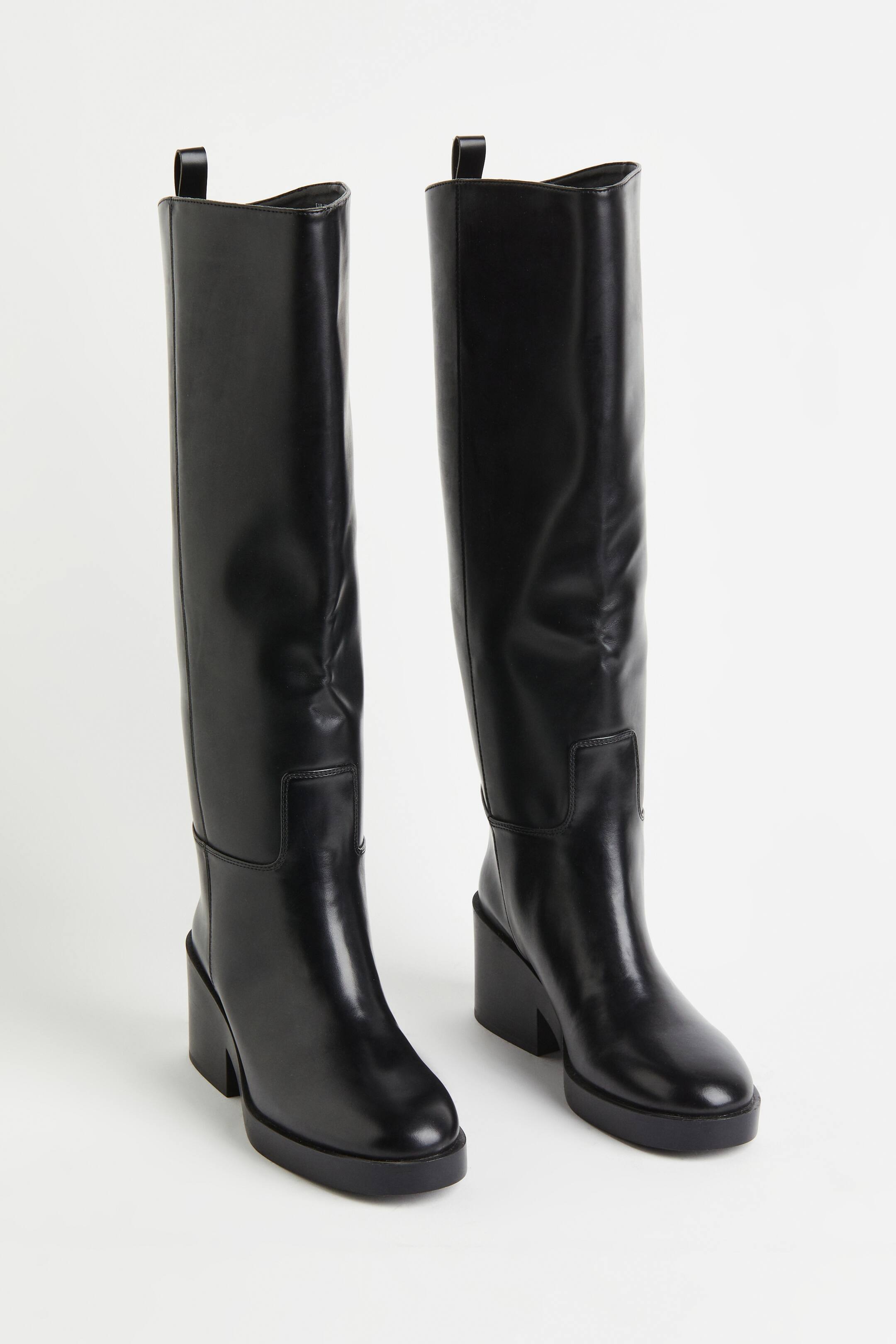 Knee-high boots - Black - Ladies | H&M GB