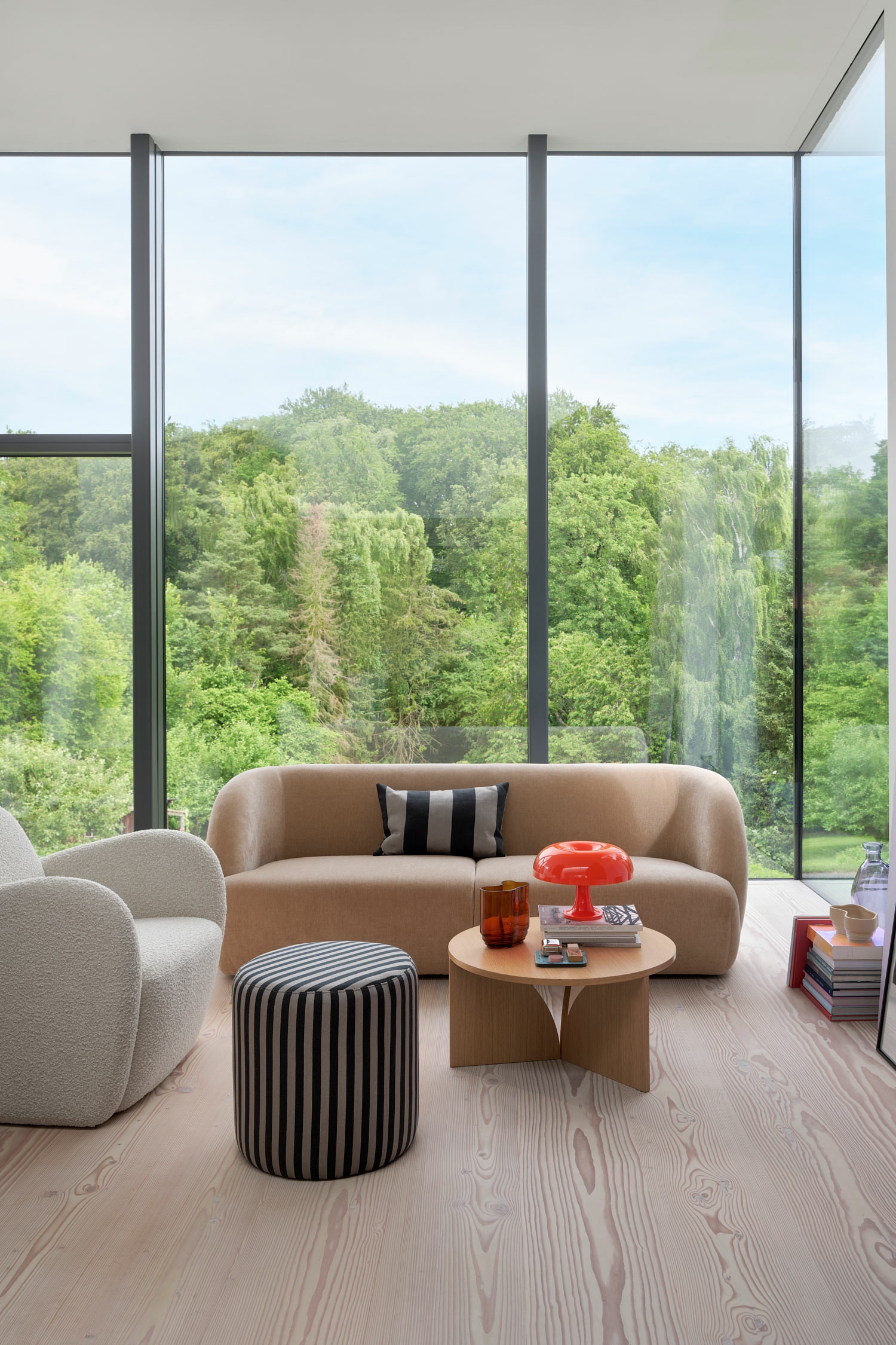 Paula 3-sitssoffa - Danny Cream