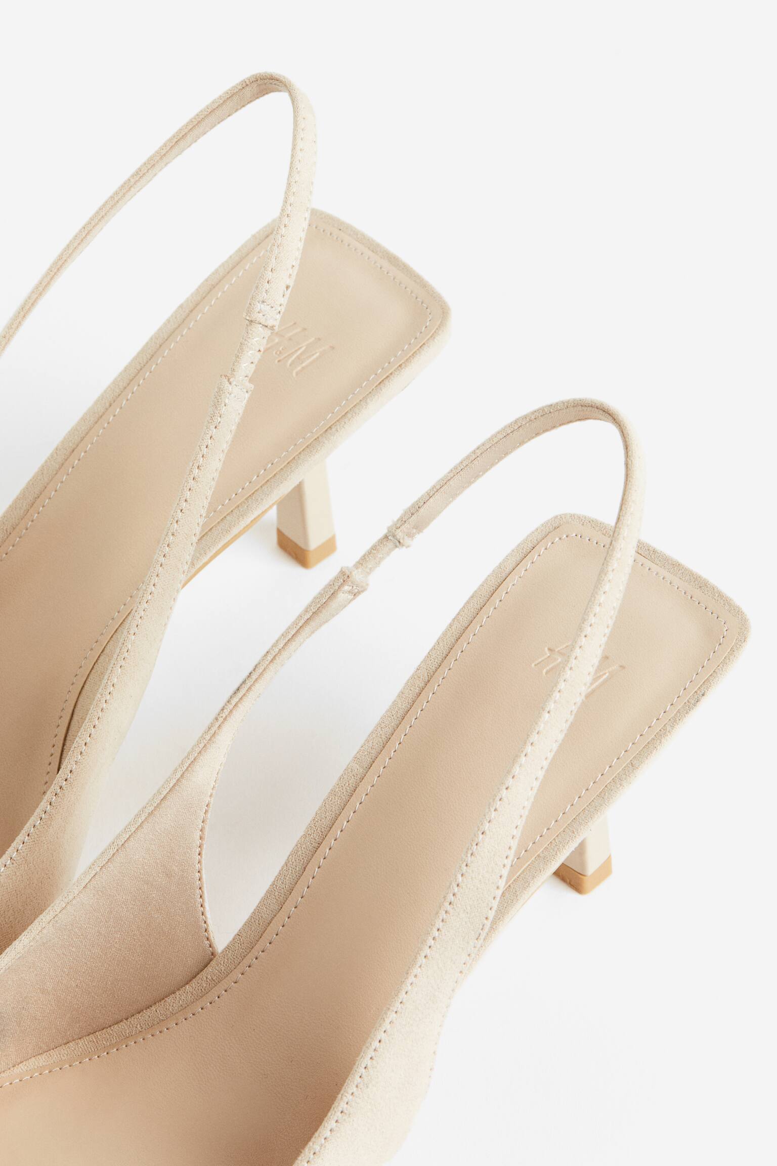 Giày slingback - Màu be nhạt - 2