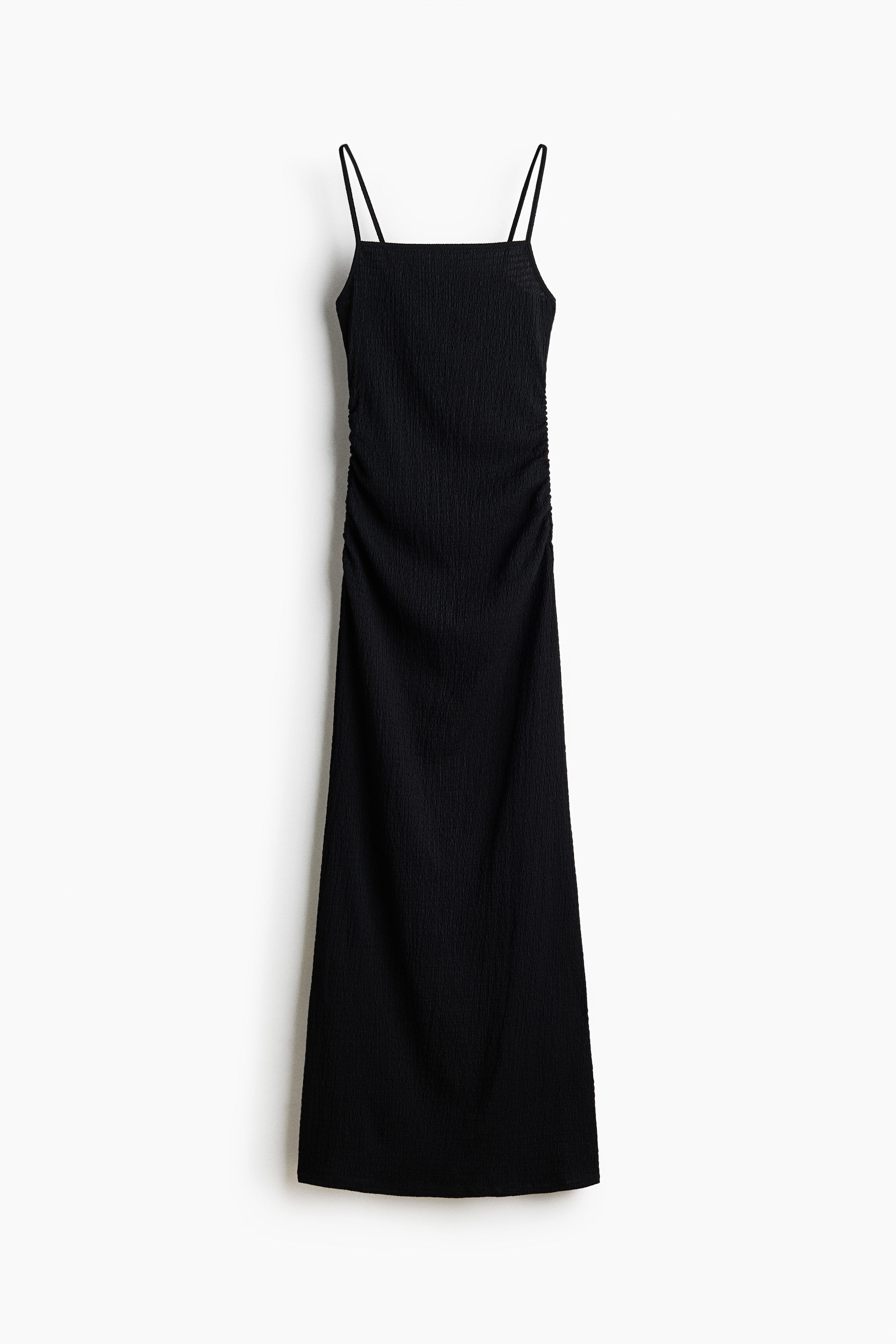 Maxi strappy dress - Black/Rust red/Cream/Polka dot