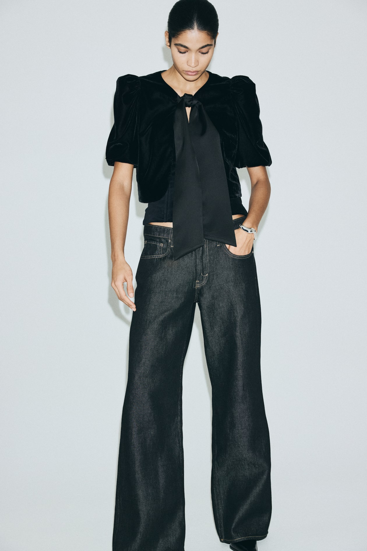 Puff-Sleeved Top - image 4