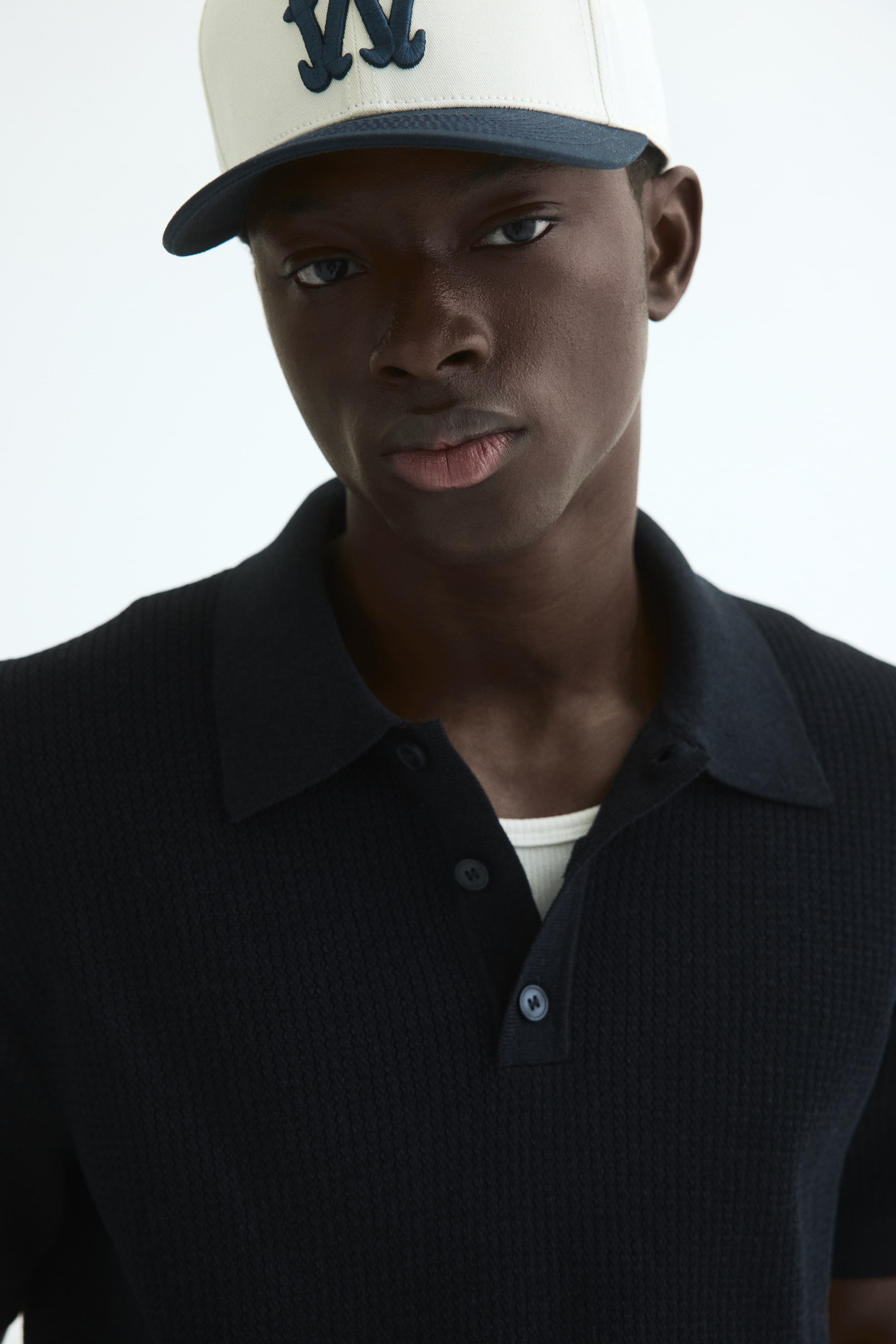 Regular-Fit Knit Polo Shirt