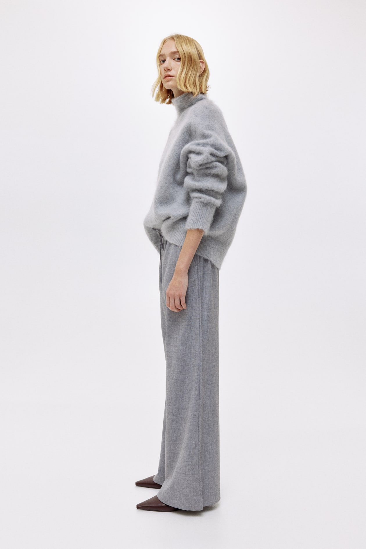 Flared Drawstring Pants - image 2