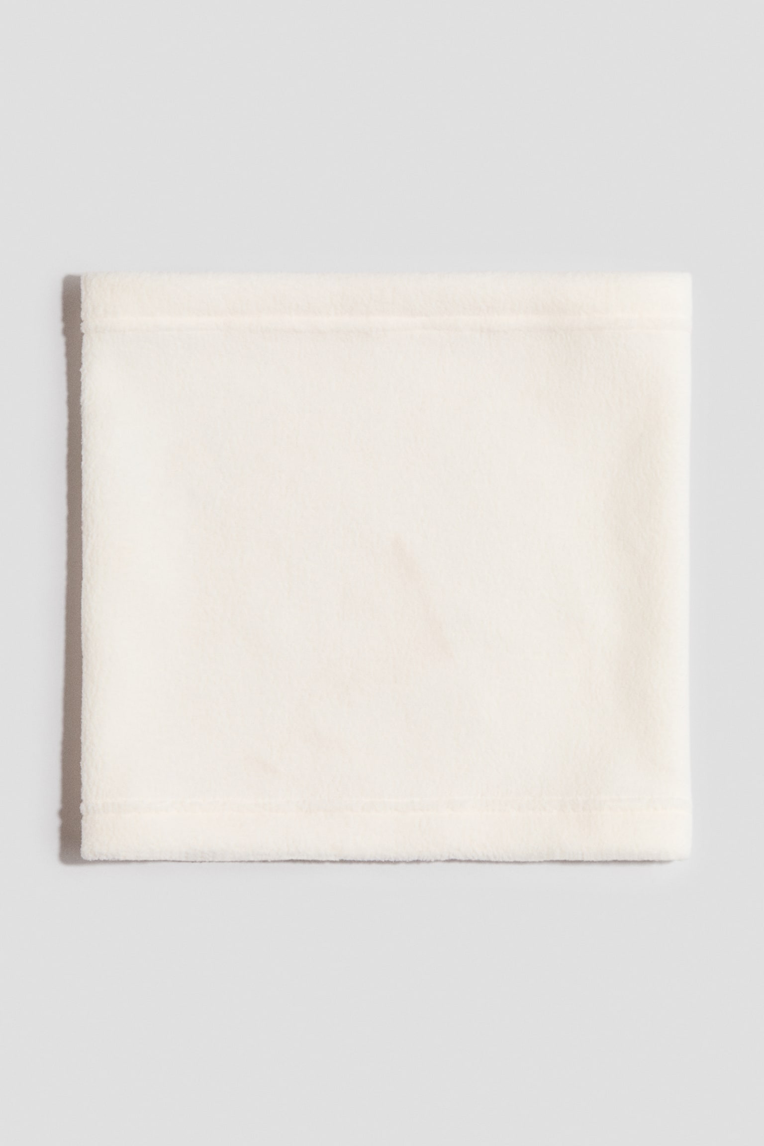 Bufanda de tubo tejido polar - Beige claro/Azul claro - 1