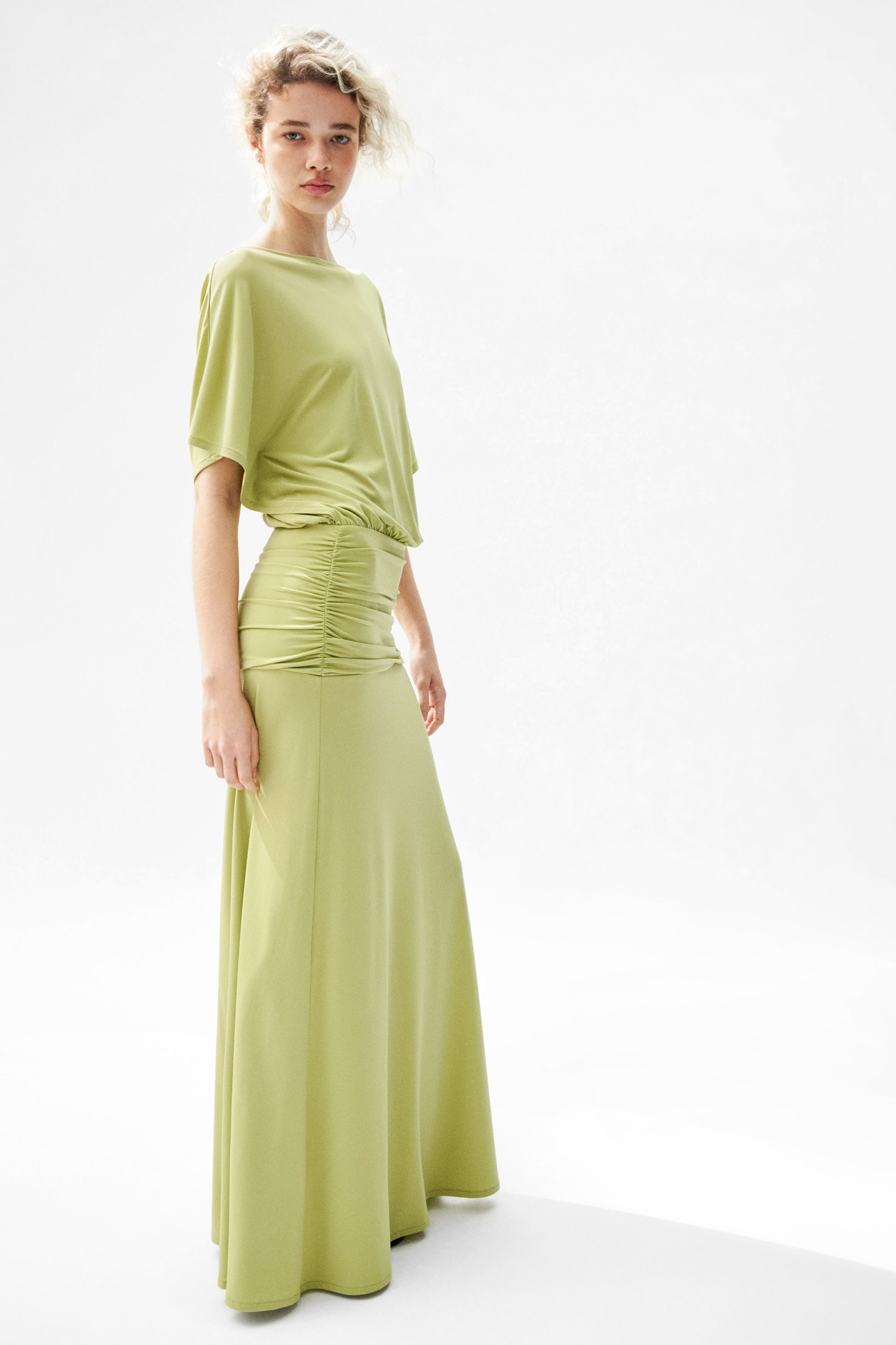 Draped Maxi Dress
