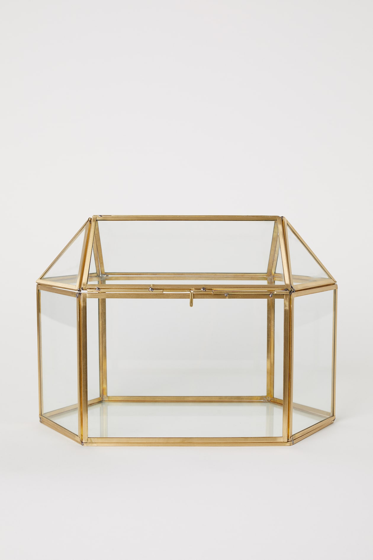 Mini Greenhouse - Gold-colored/clear glass - Home All | H&M US