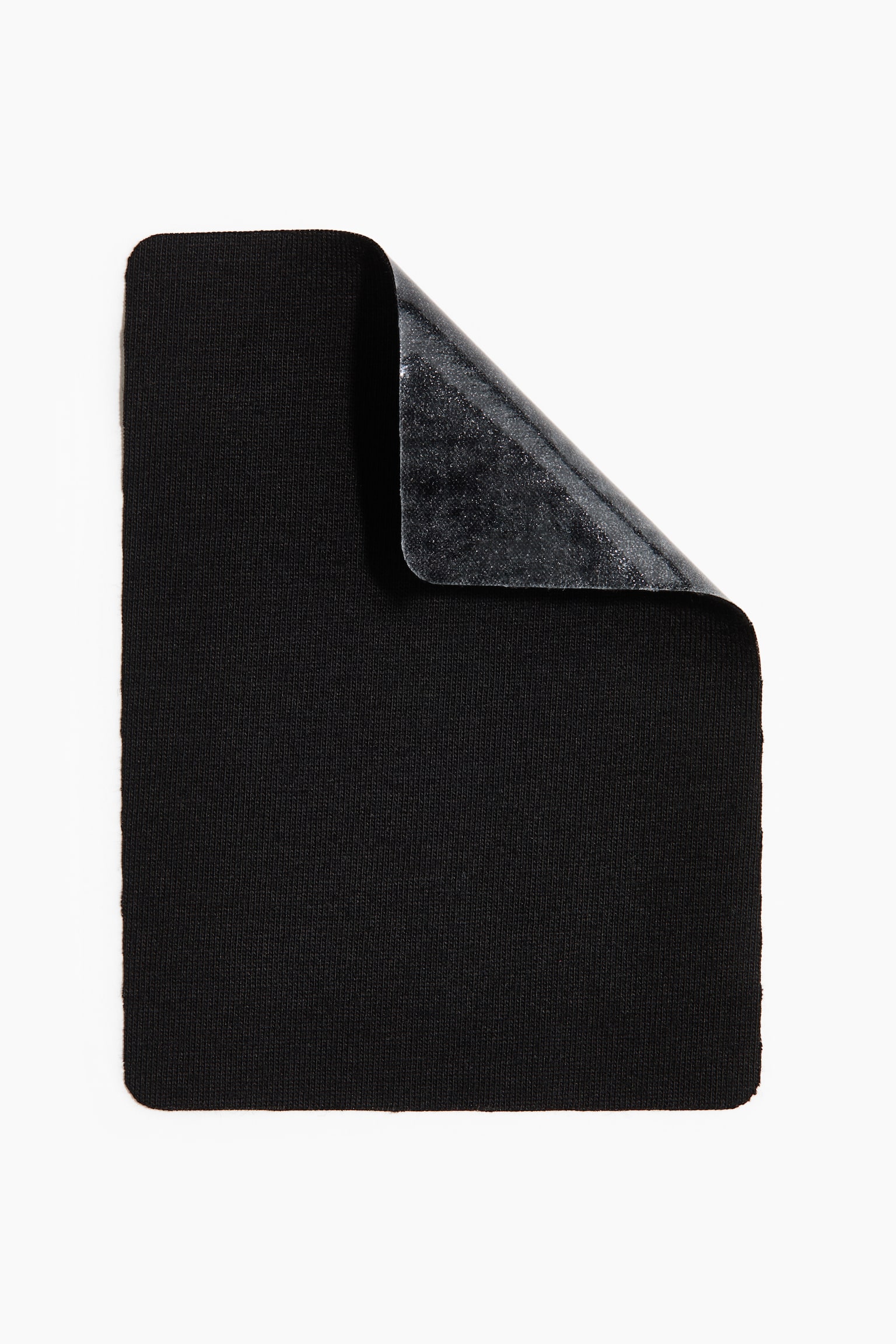 Jersey repair patch - Black/Light grey marl - 2