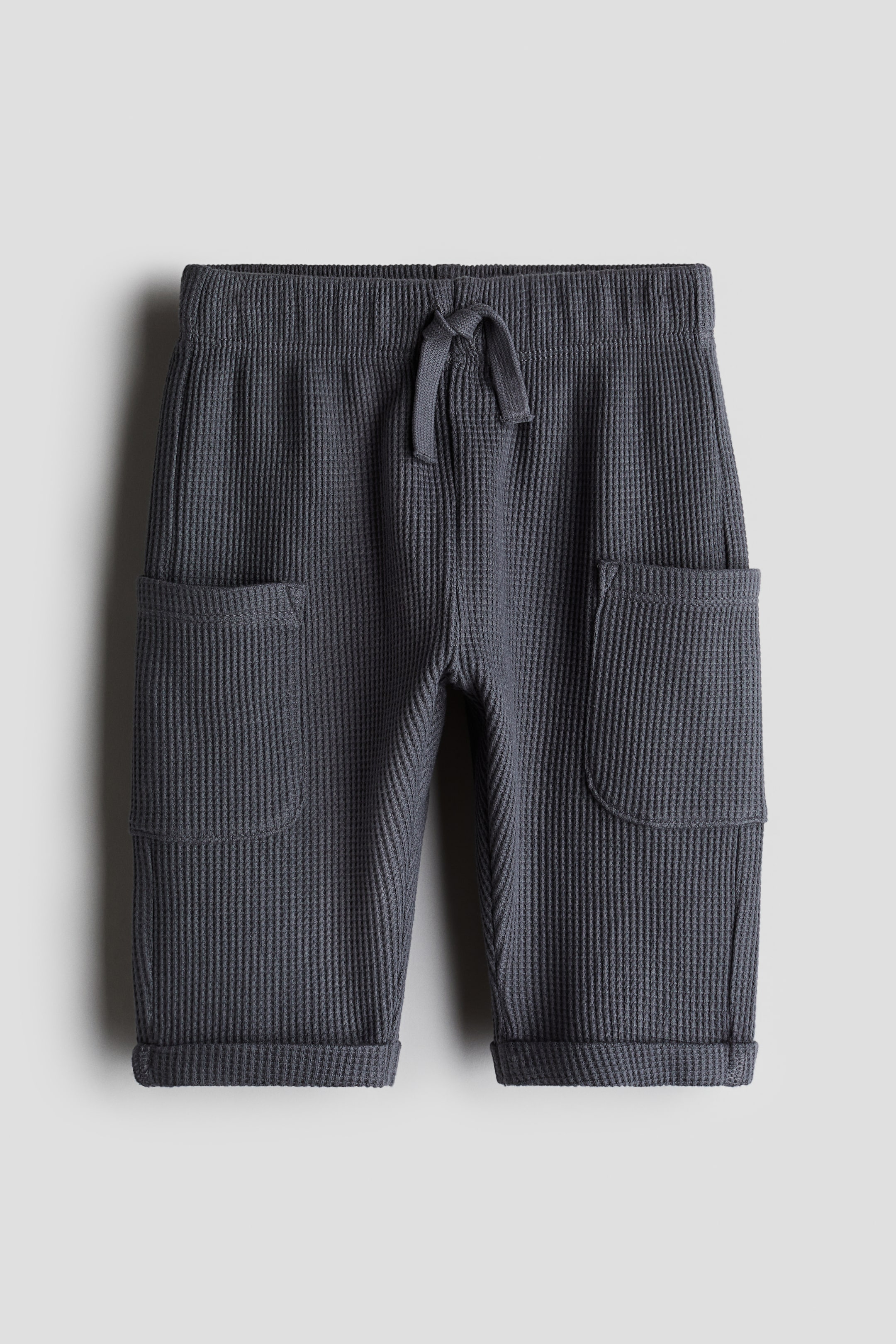 Waffled Cotton Pants