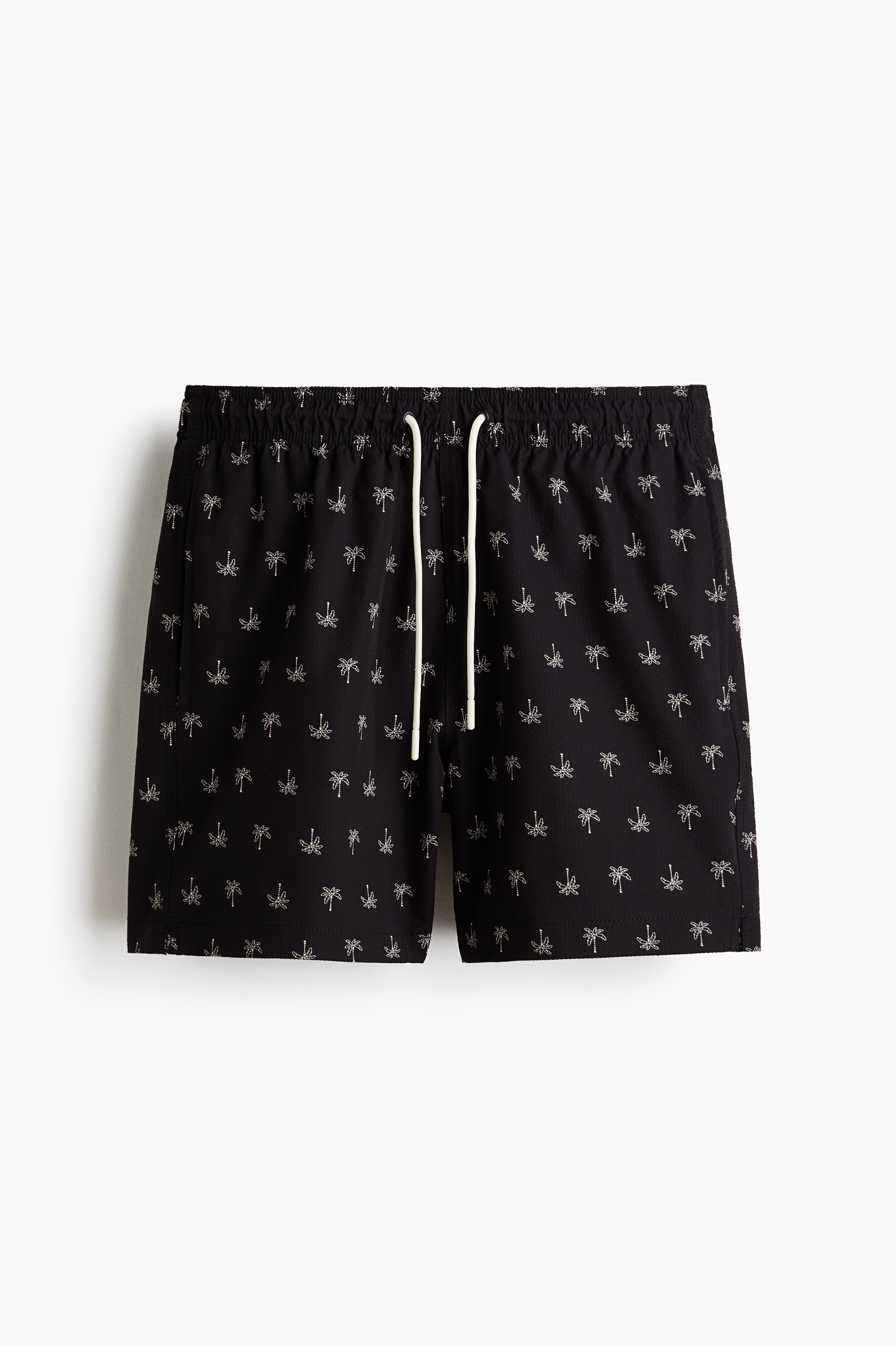 시어서커 스윔쇼츠 - 블랙/네이비 블루/야자수/블랙/야자수/베이지/야자수