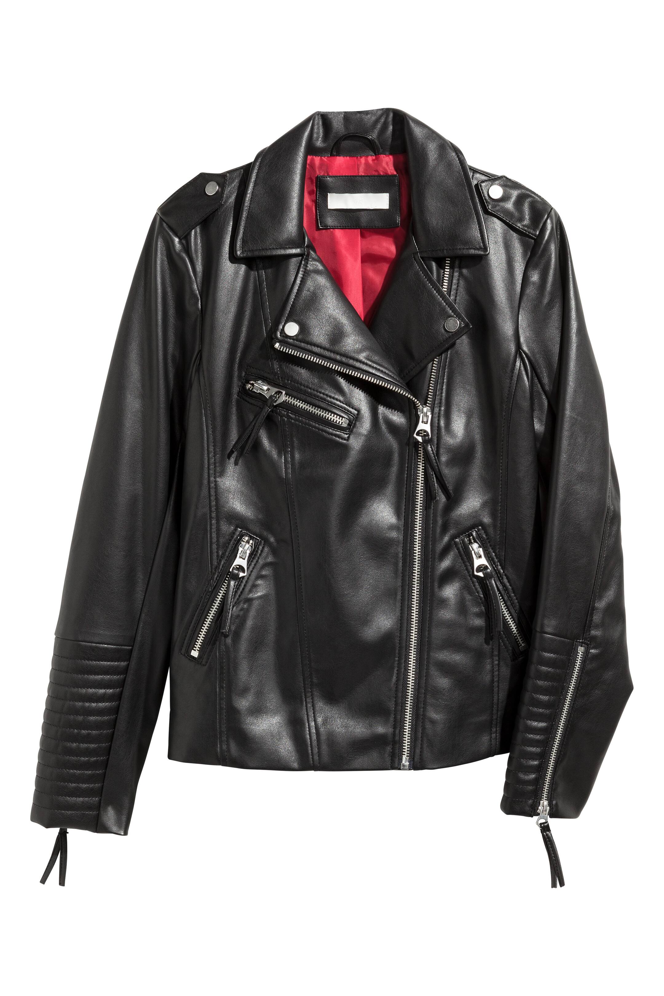 View larger image: Biker jacket - Black - Ladies | H&M GB 1