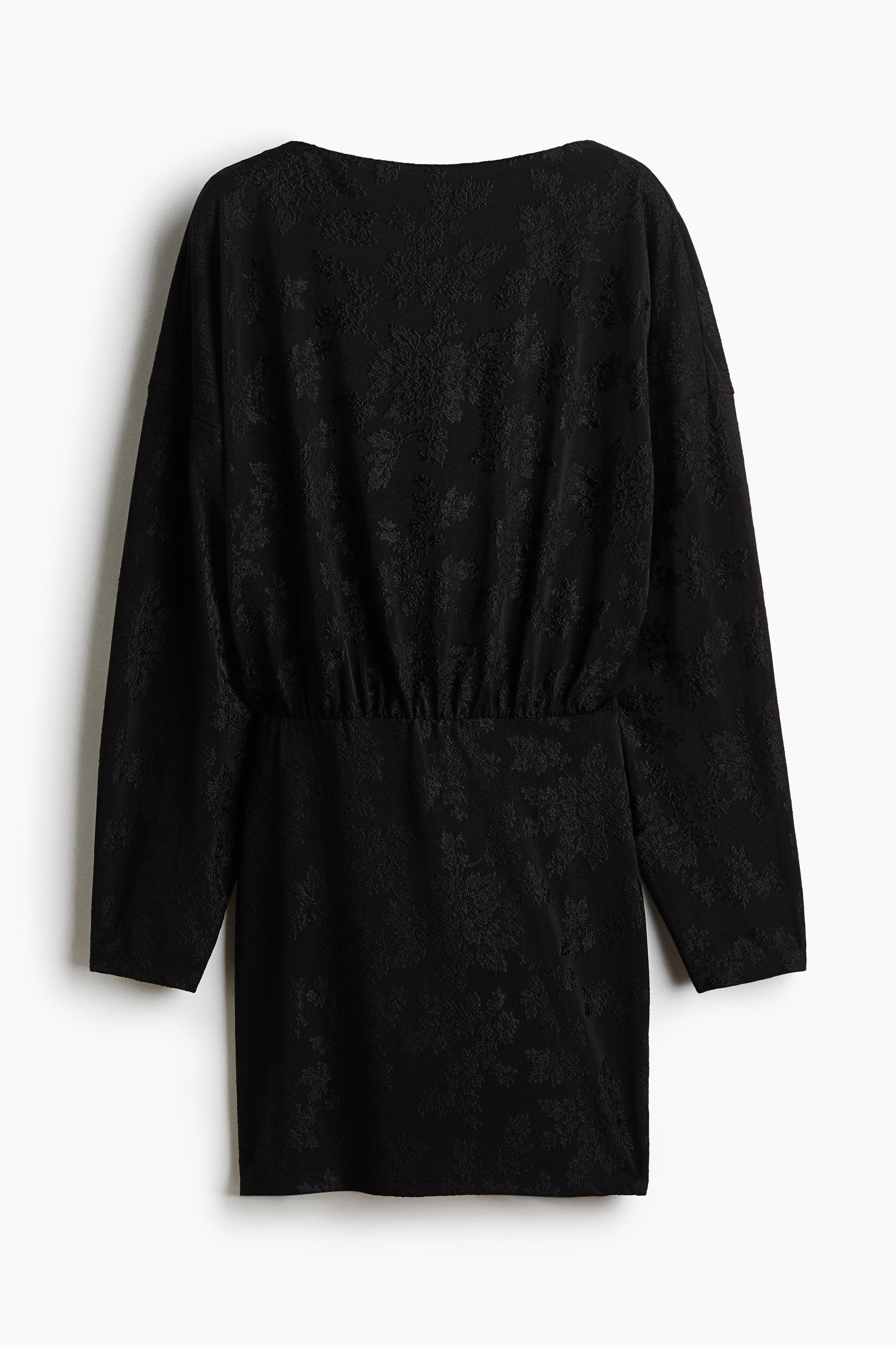 Jacquard-jersey mini dress