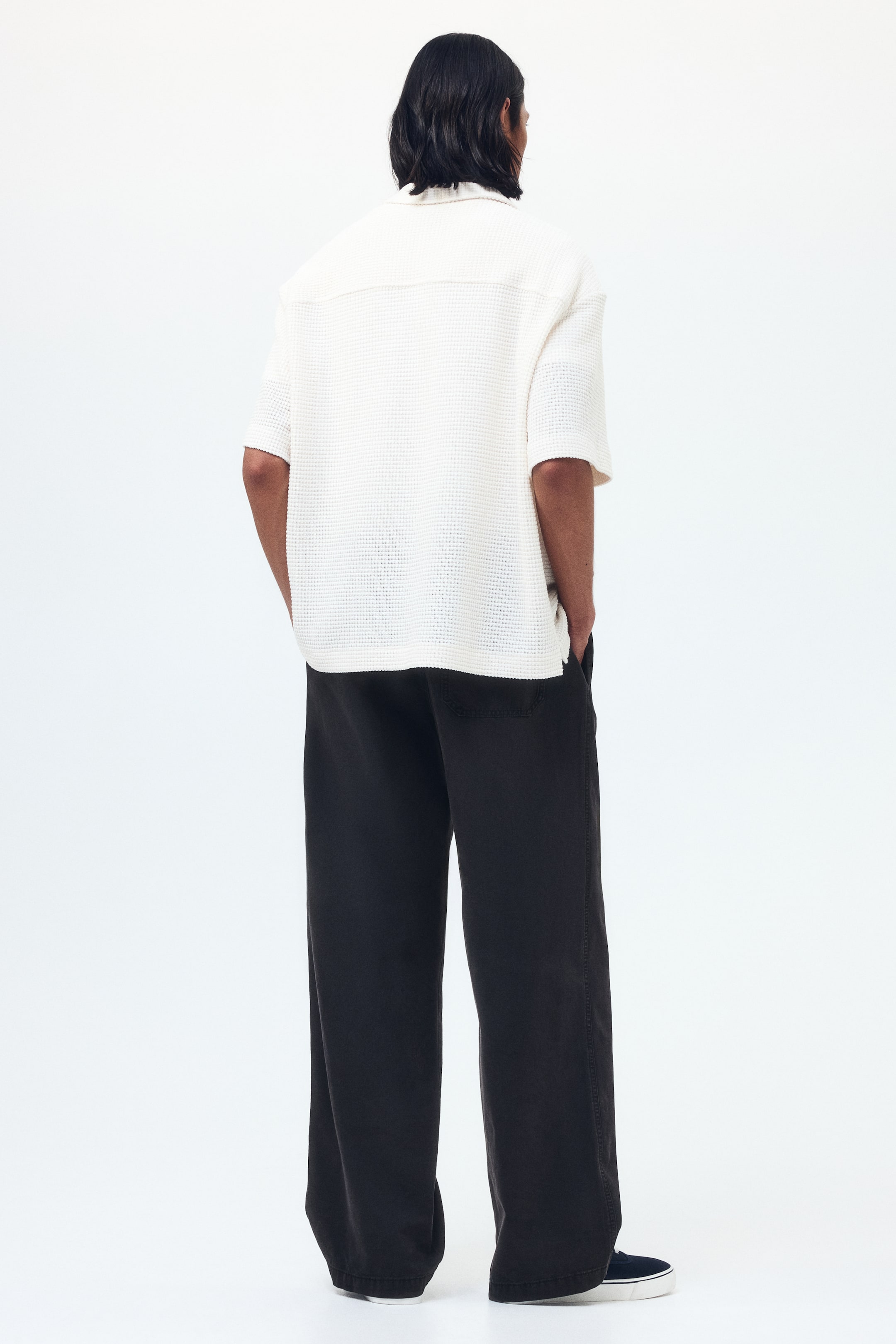 Loose-Fit Cotton Canvas Pants