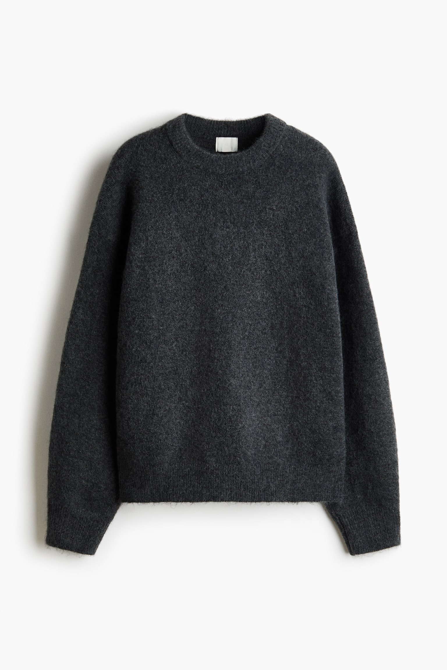 Jersey de punto - Gris oscuro jaspeado/Topo/Crema - 1