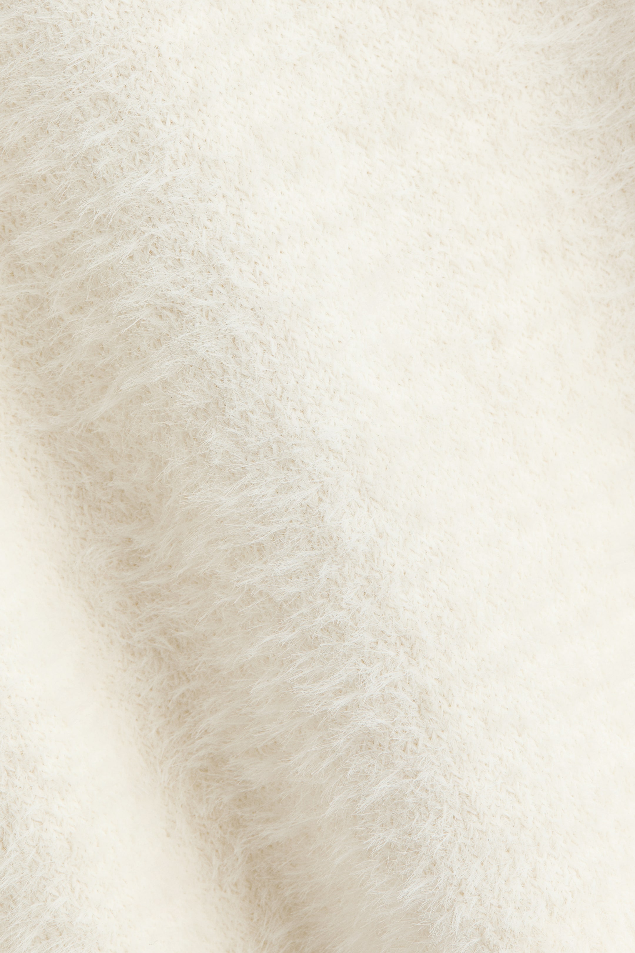 Fluffy-Knit Sweater