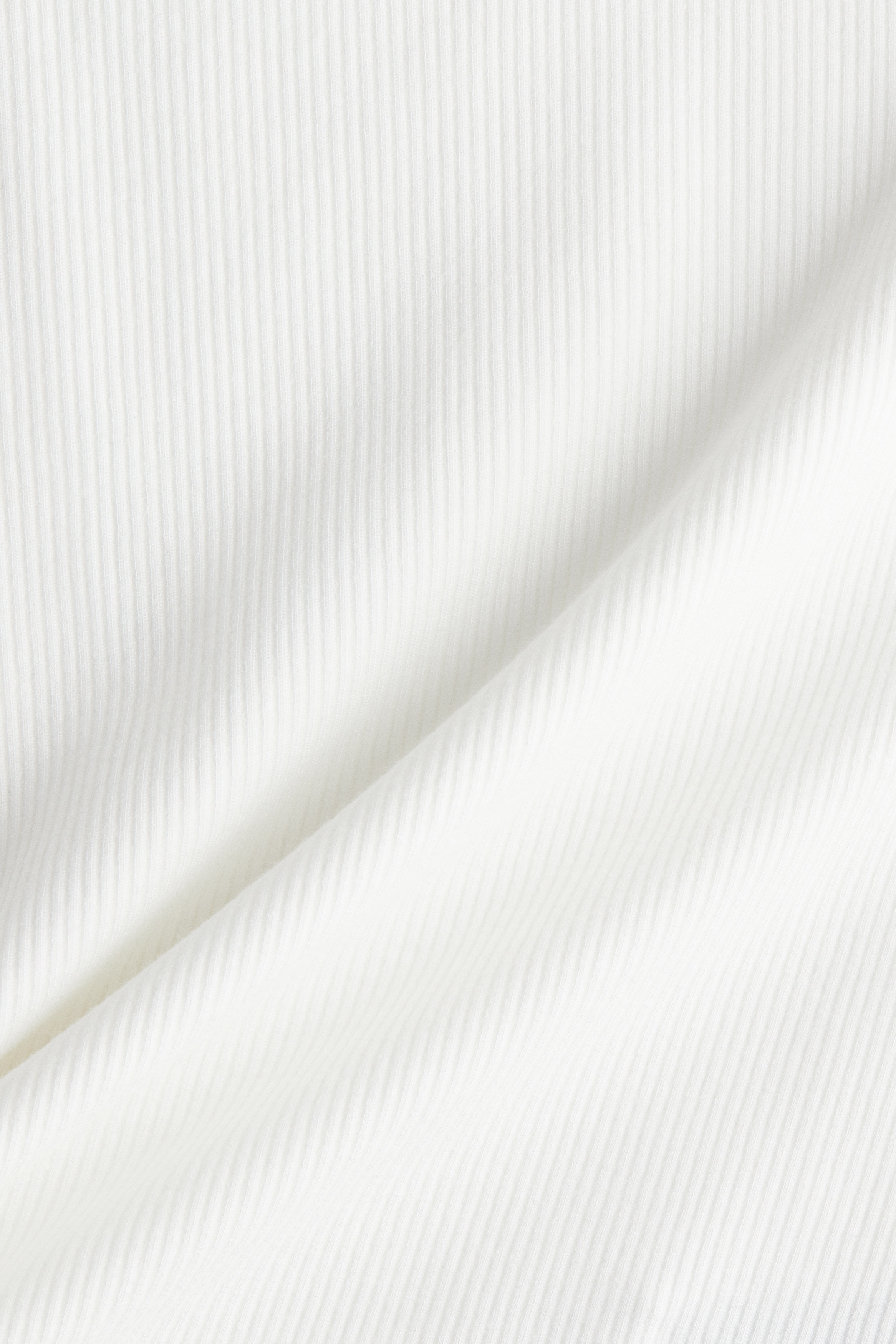 Ribbed jersey top