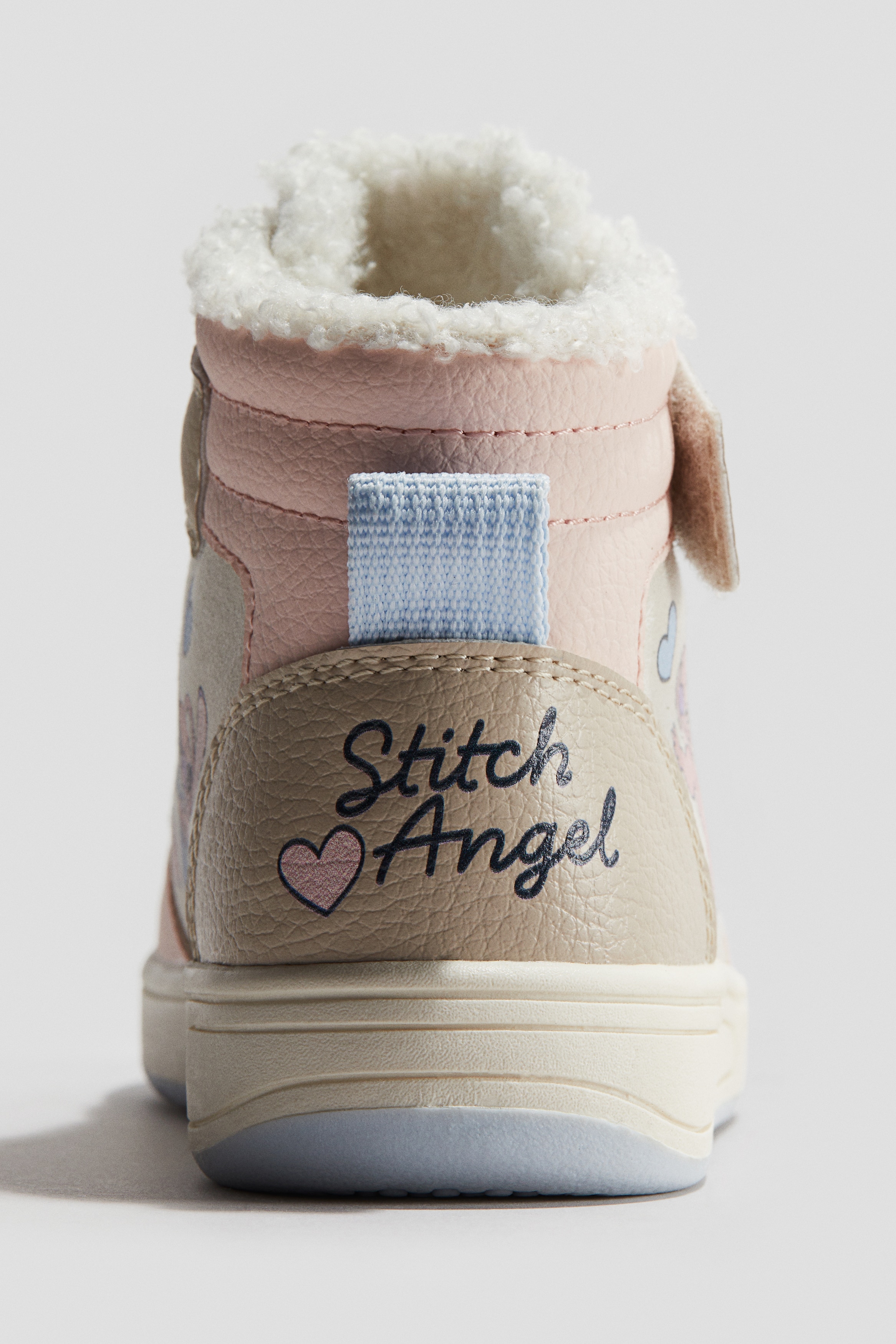 Beige/Lilo & Stitch Warm-Lined High Tops for kids | H&M US
