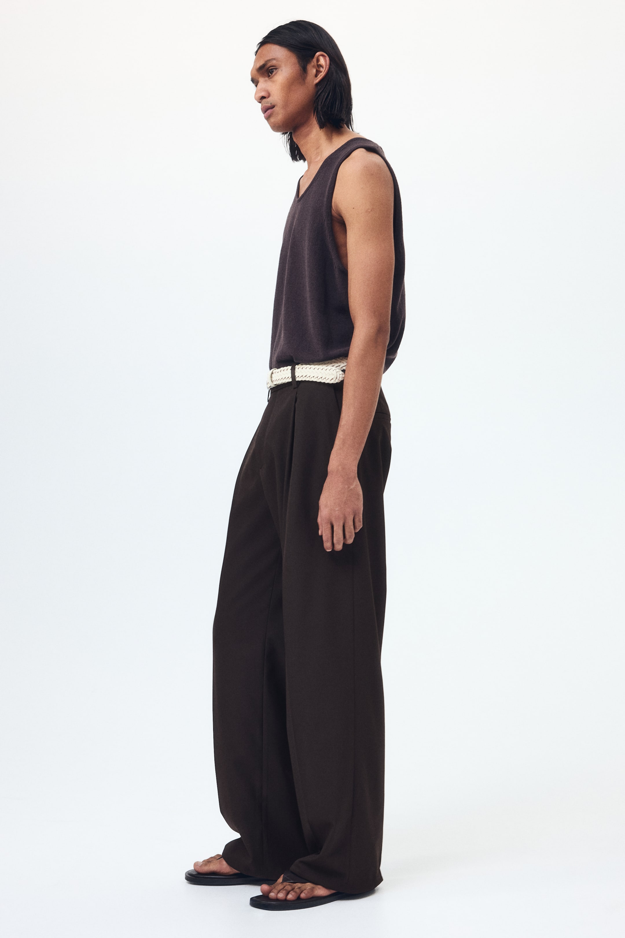 Pantalon chic ample