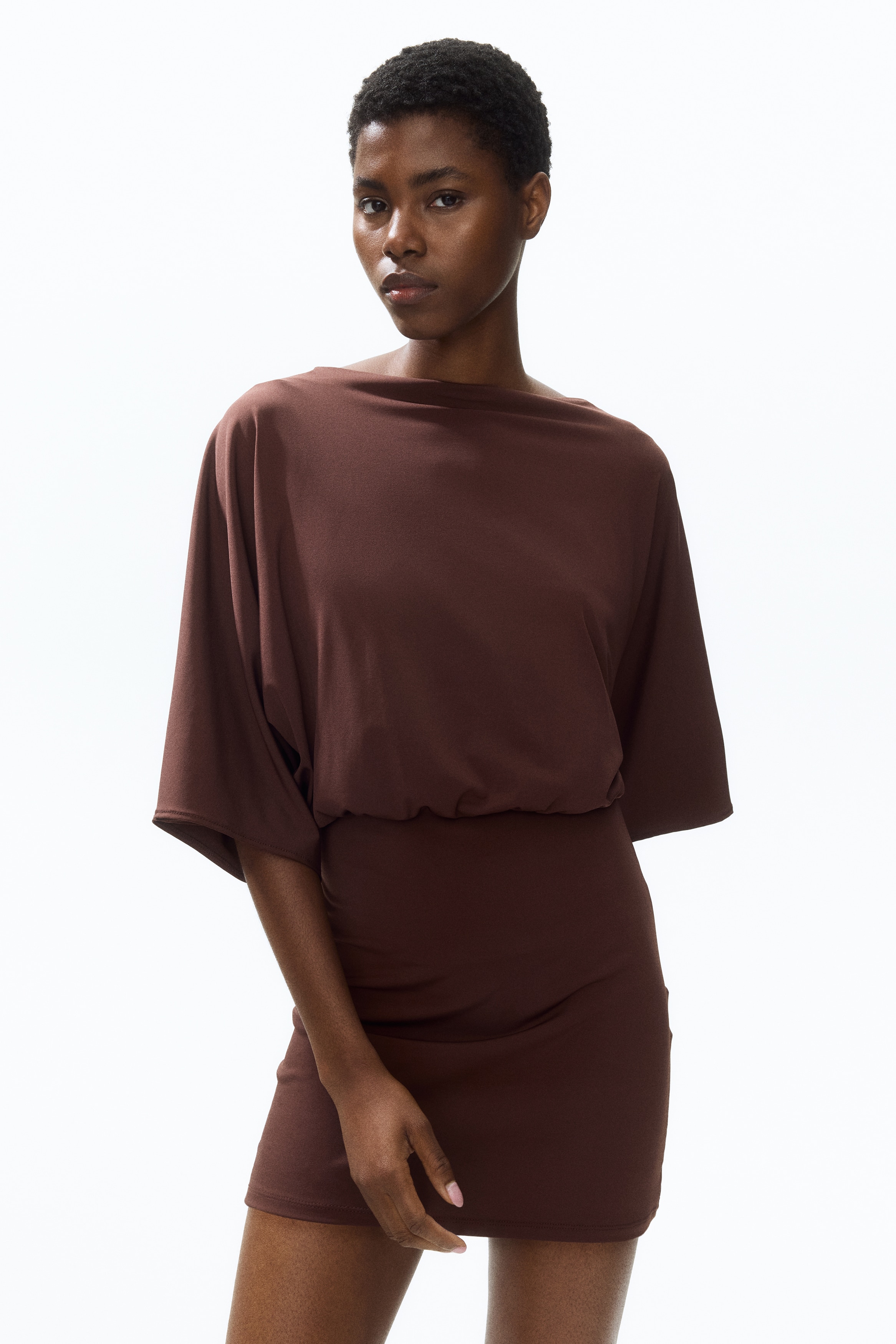 h and m brown dress New Autumn Date Night Dress from H&M