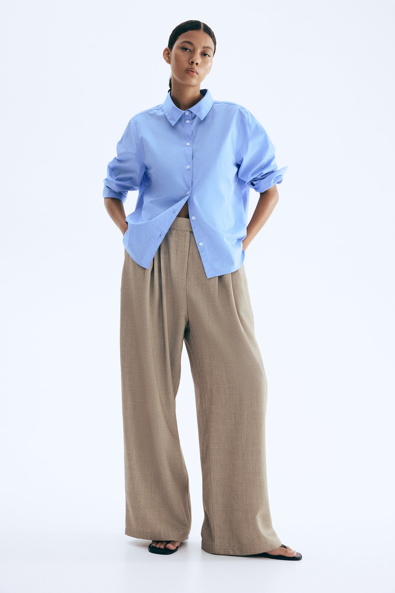 Cotton Poplin Shirt - image 4