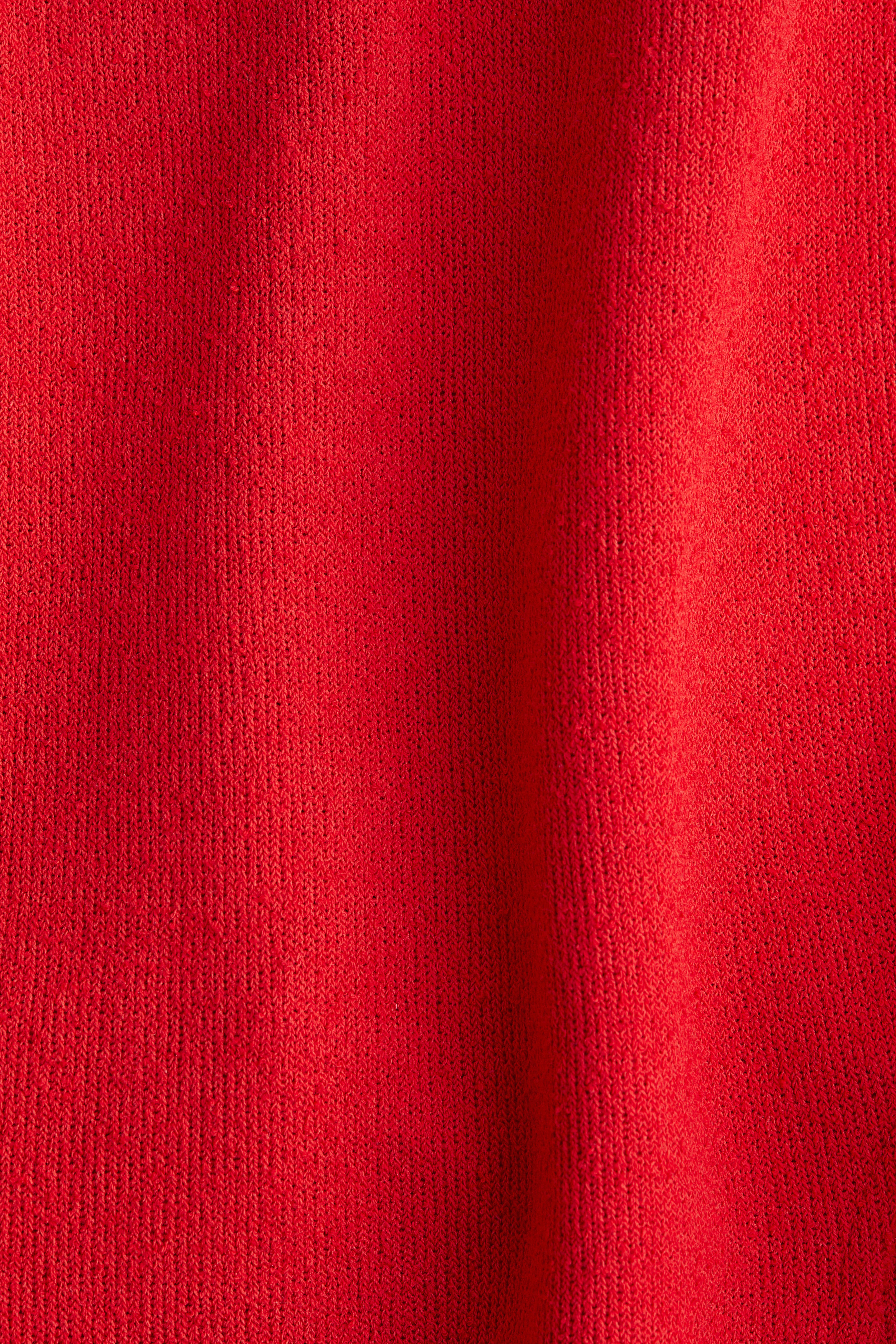 Fine-Knit Flared Top