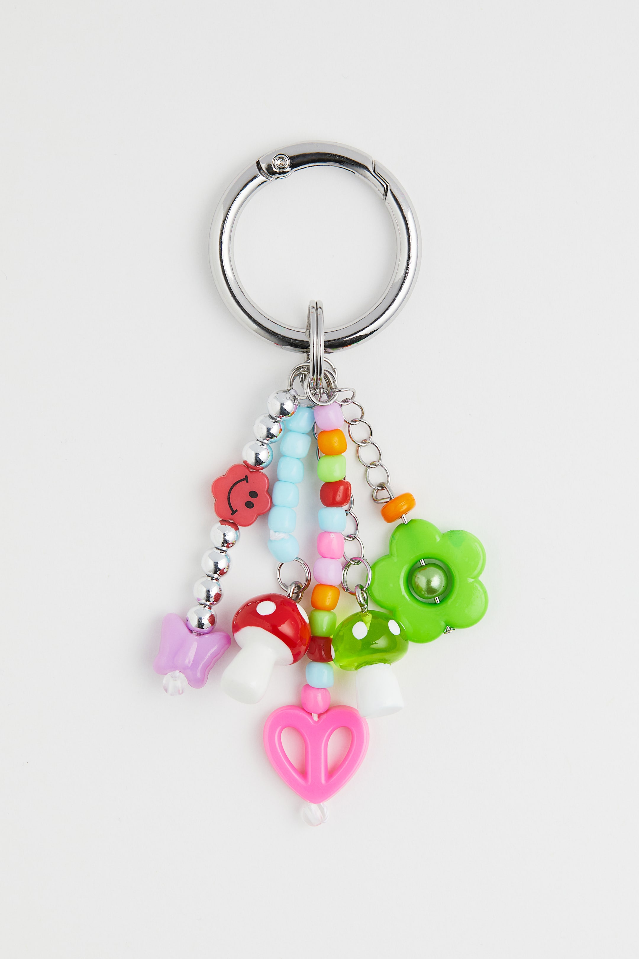 View larger image: Beaded key ring - Pink/Multicoloured - Kids | H&M GB 1