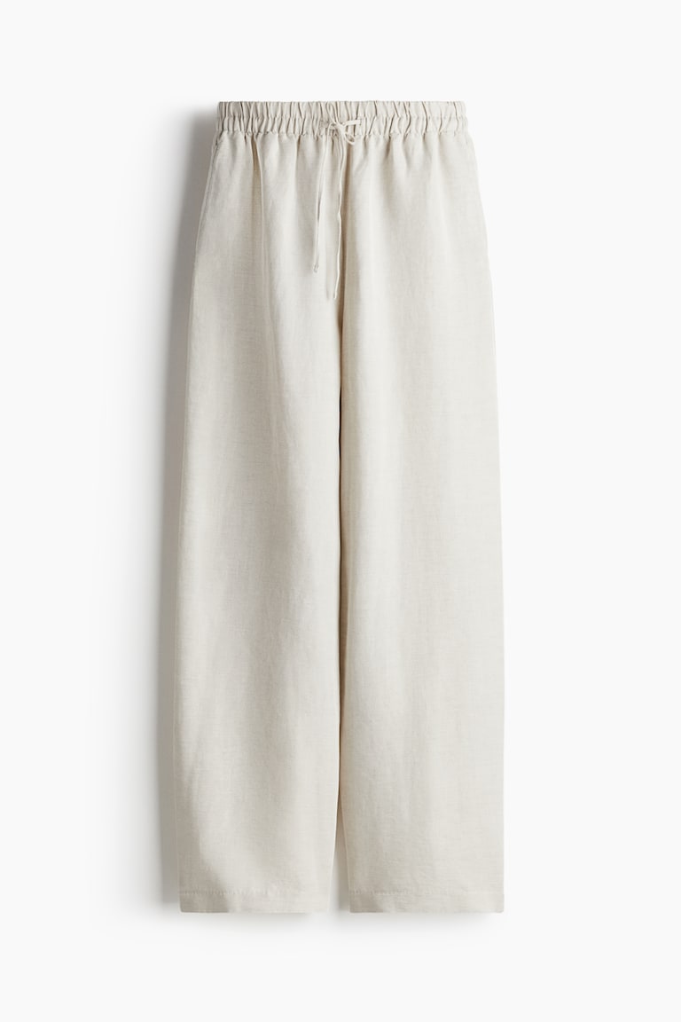 Pantalone od mešavine lana