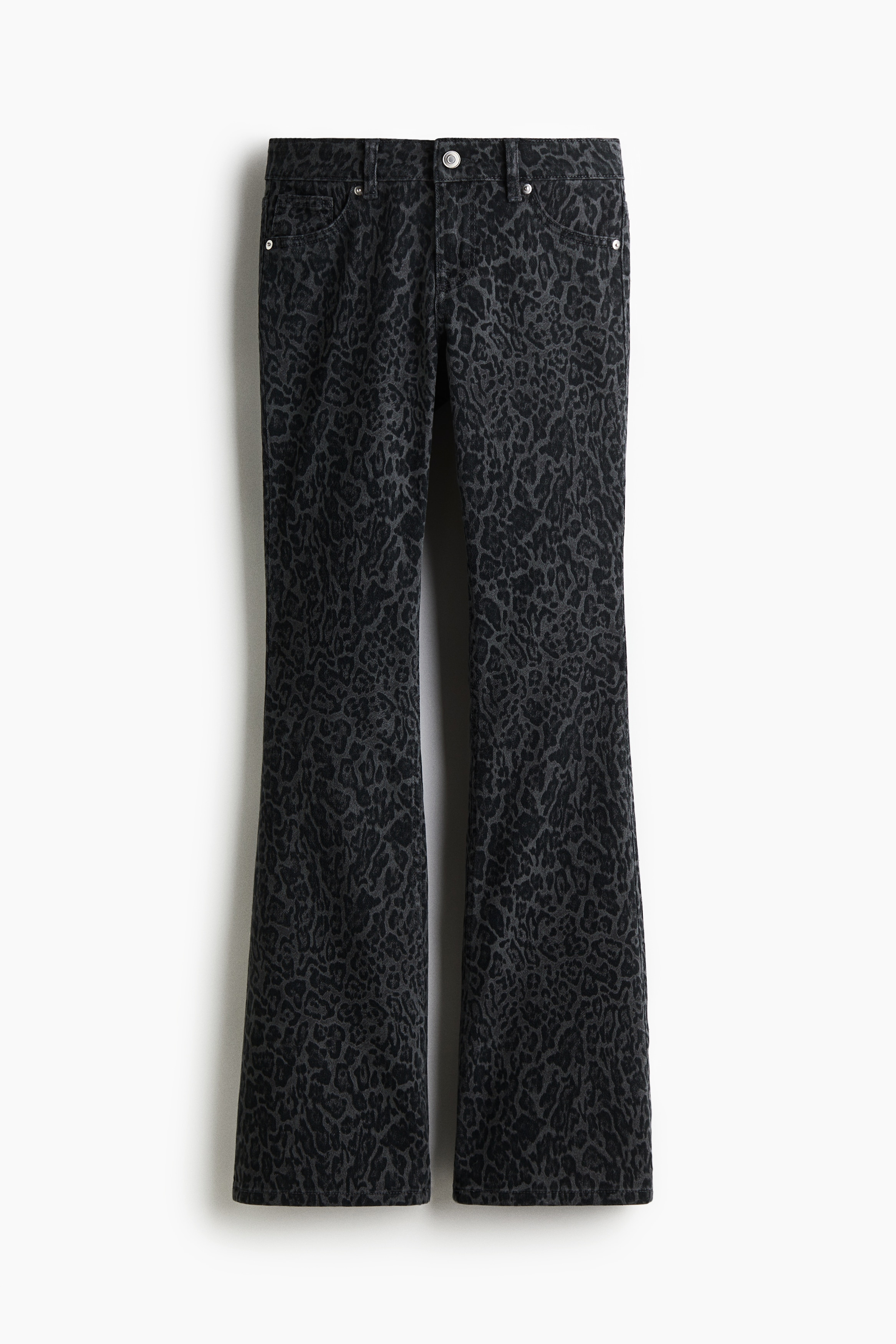 Flared Low Jeans - Mørkegrå/Leopardmønstret/Denimsort/Vasket grå/Denimblå/Denimblå/Lys denimblå/Lys denimblå/Lys denimblå/Denimgrå
