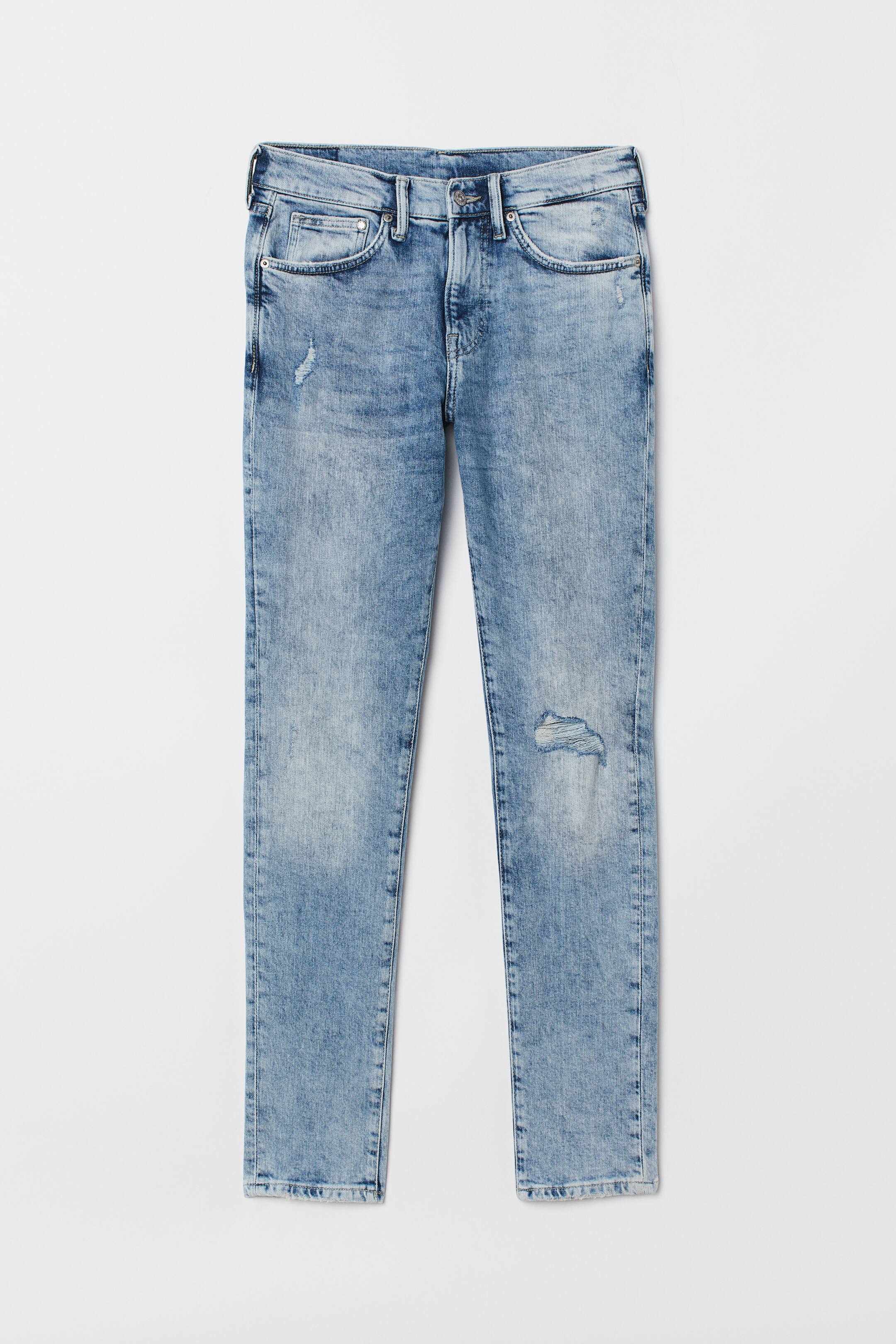 Zobrazit větší obrázek: Skinny Jeans - Světlý denim blue - MUŽI | H&M CZ 1