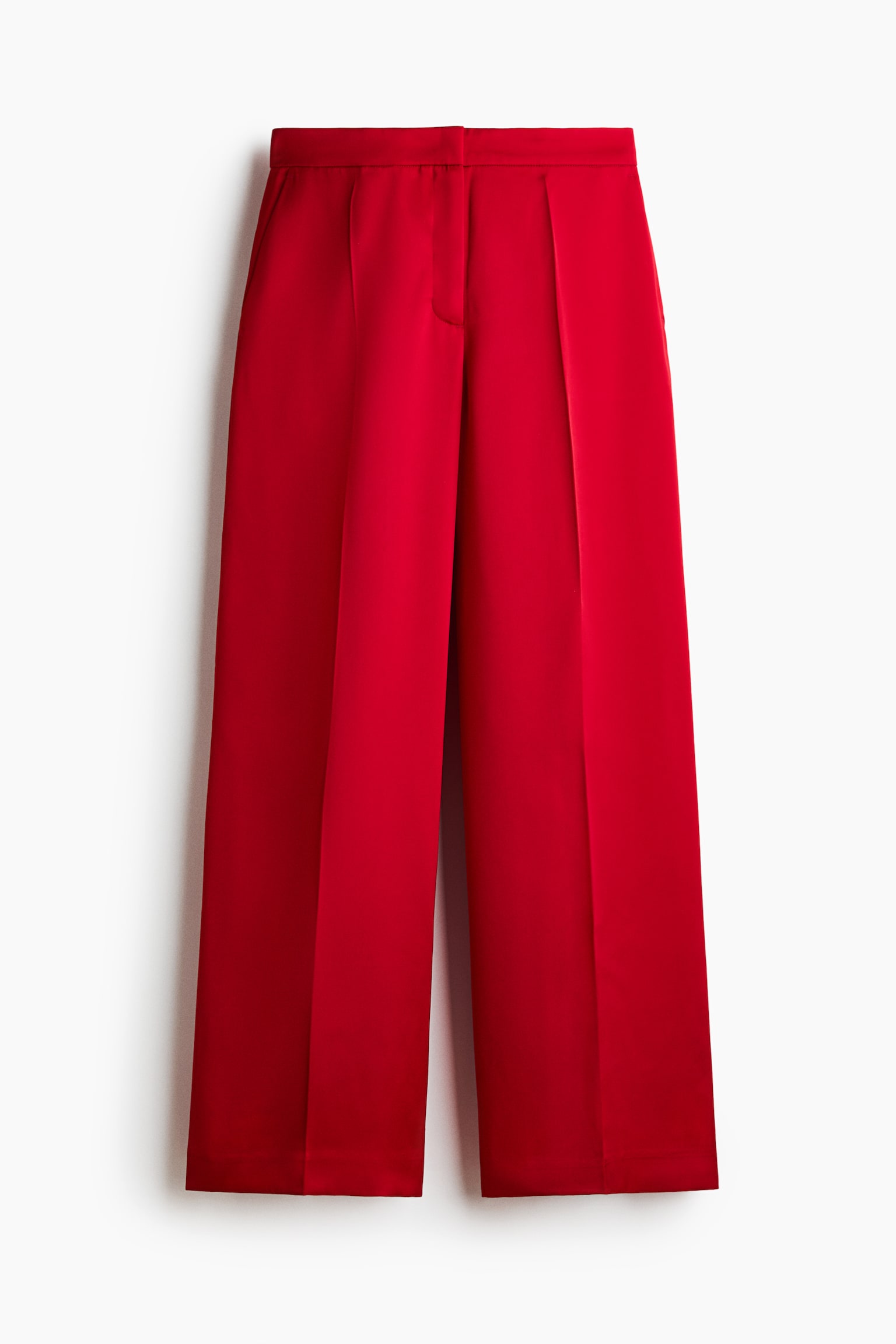 Wide trousers - Red - 2