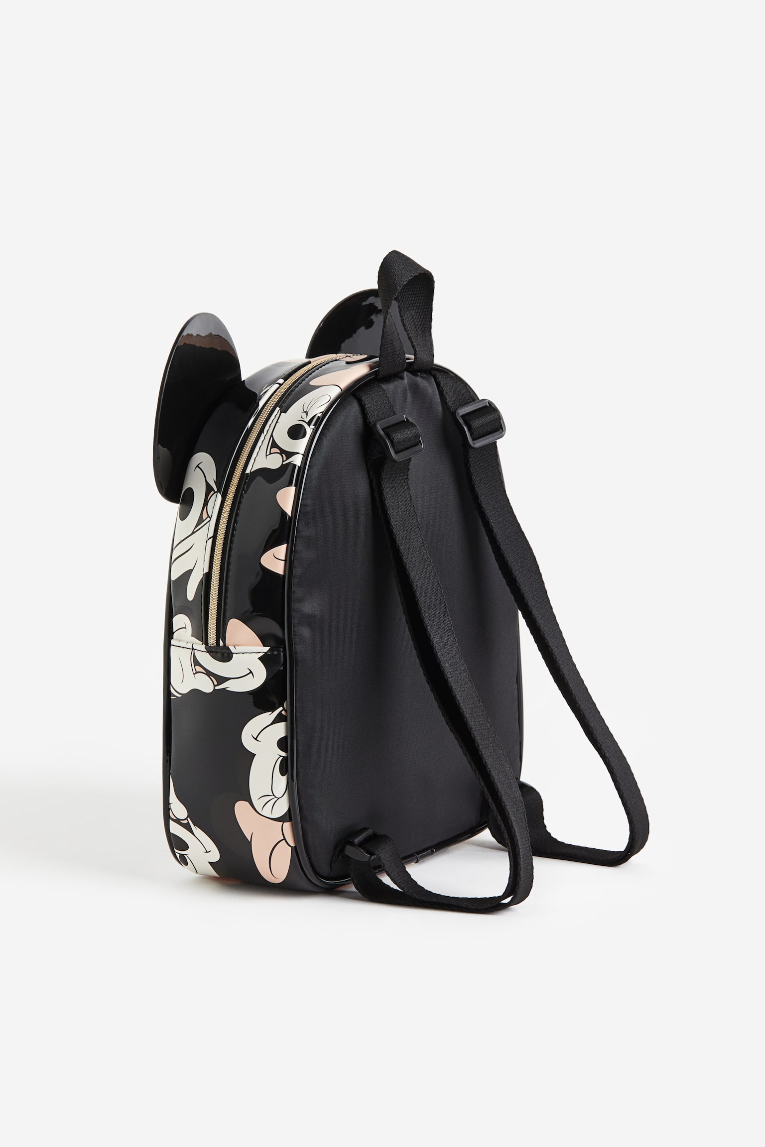 Appliqué Mini Backpack - Black/Minnie Mouse - 4