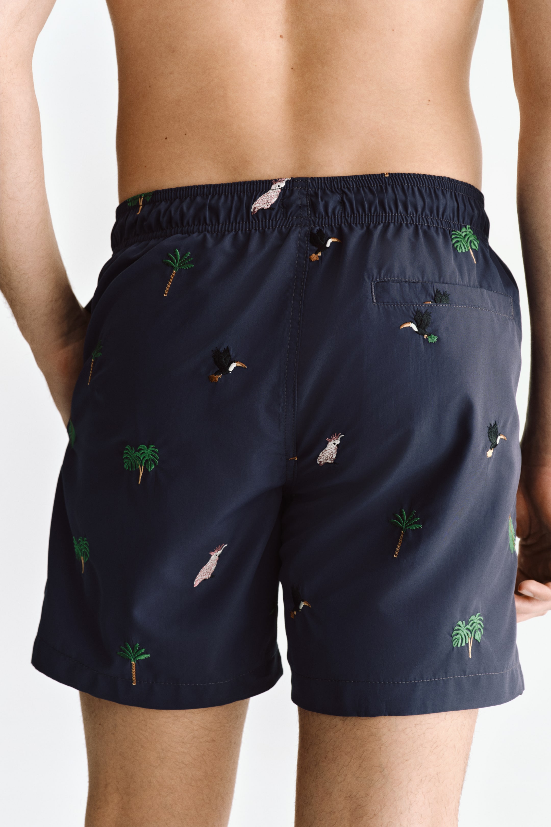 Short de bain à motif