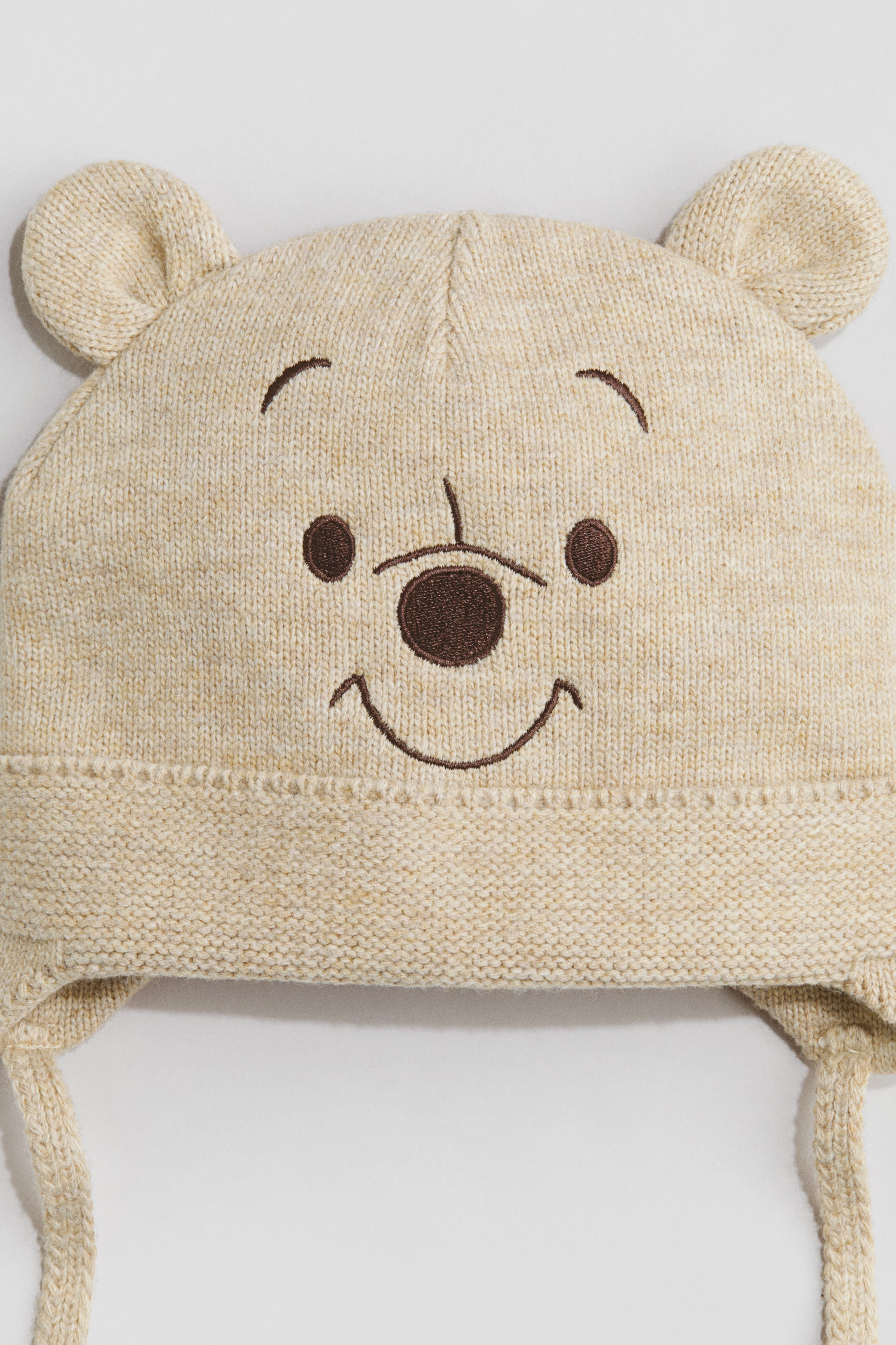 Knit Beanie with Chin Strap