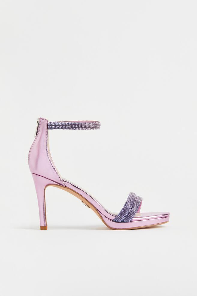 Selma - Sandal Heel - Purple - 2