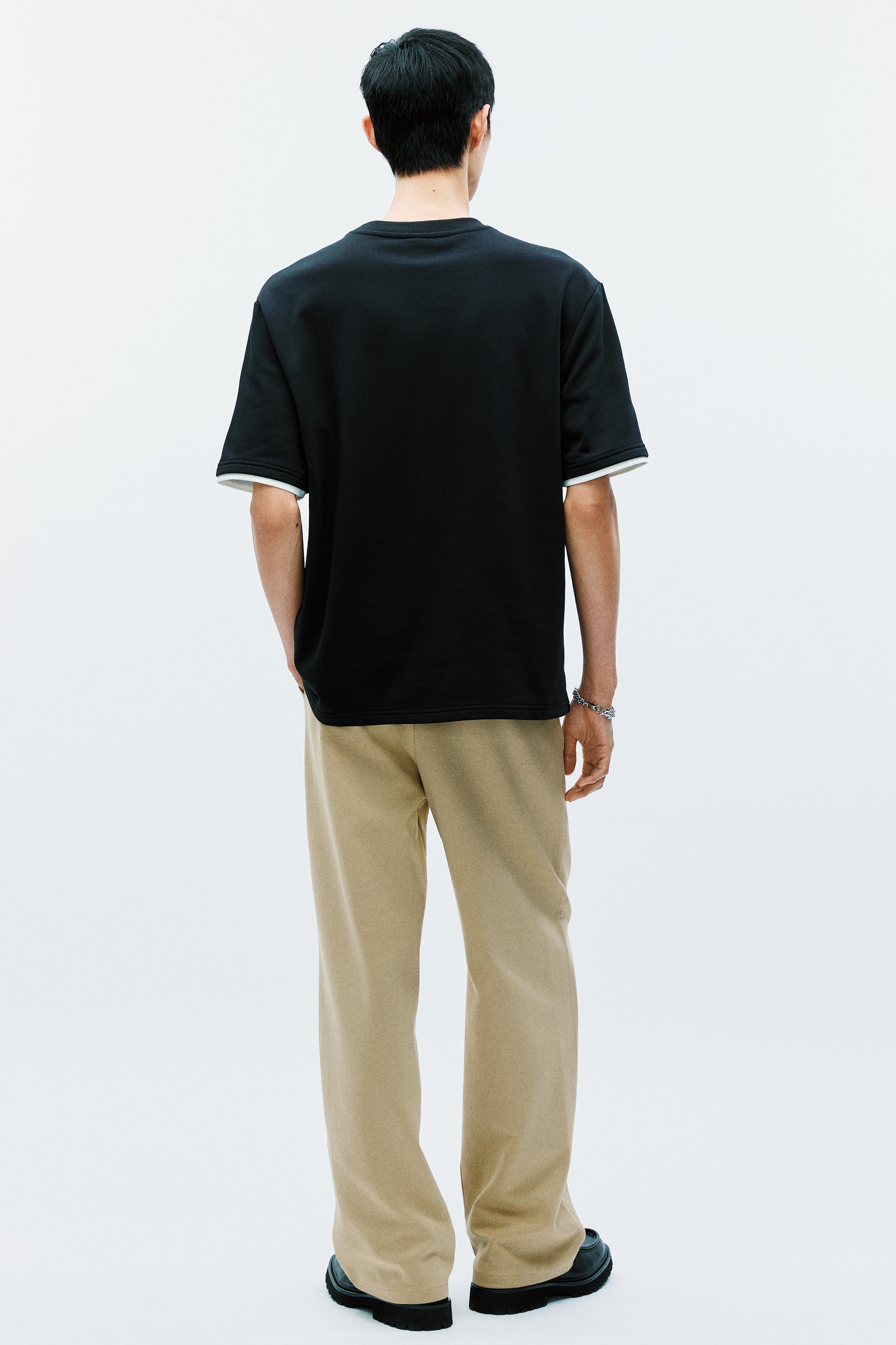 グリーン ボトムス メンズ | スラックス 他 | H&M JP