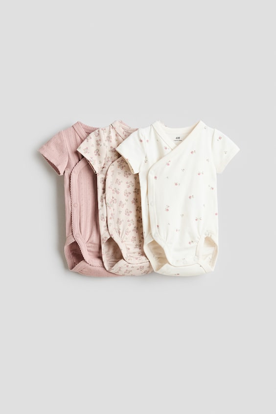 Боди Wrapover для детей, 3 шт. — H&M