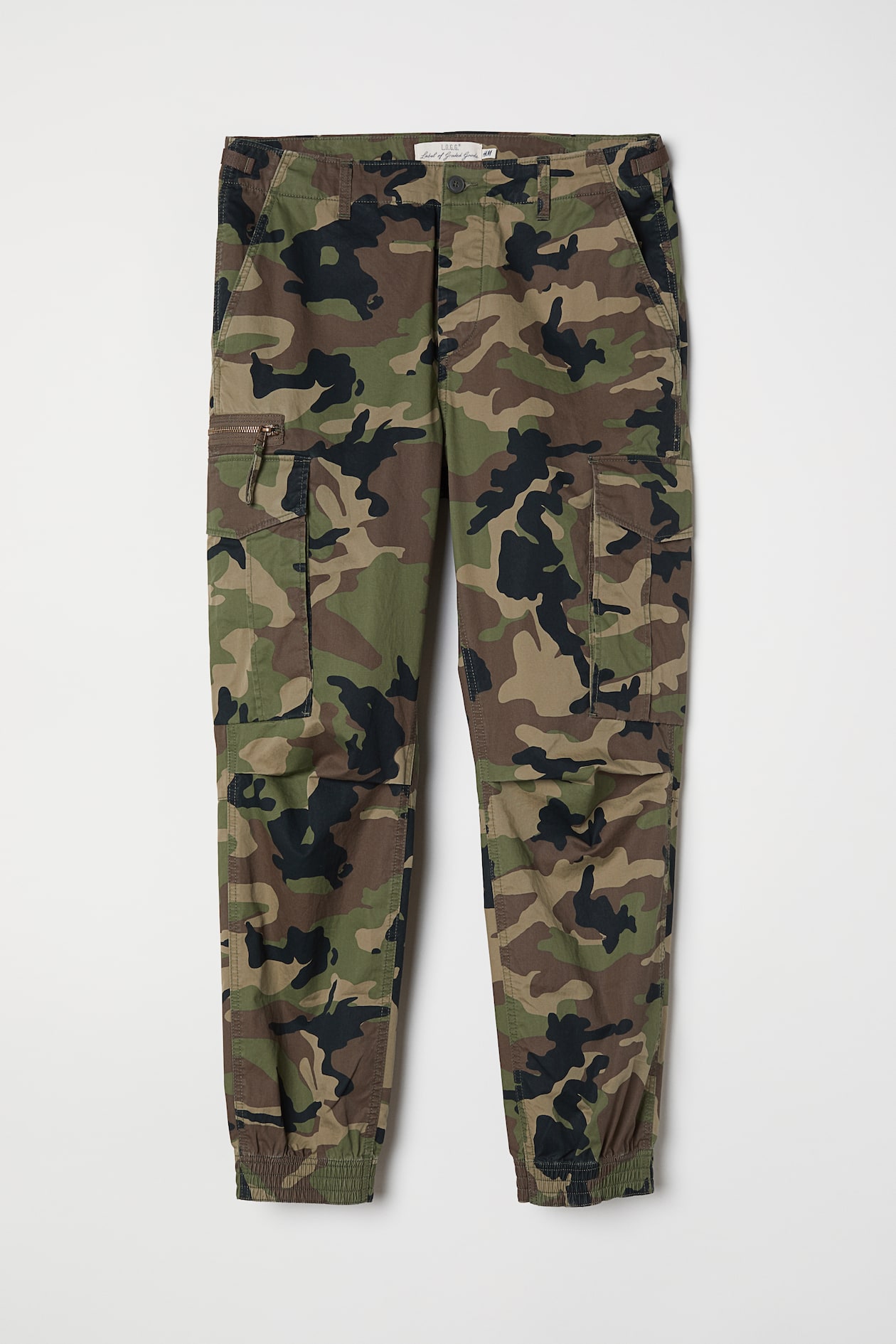 Camouflage Cargo H And M Camo Trousers Cargo Trousers Khaki Green