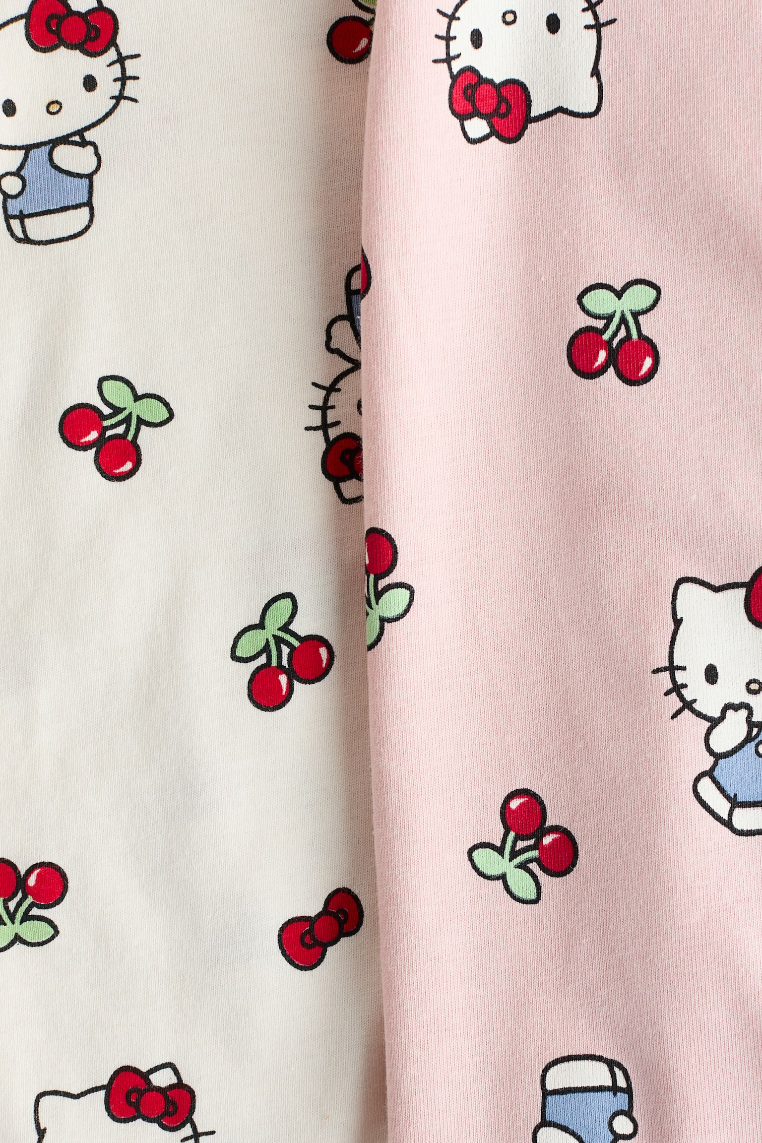 2-pack printed pyjamas - Light pink/Hello Kitty/Dusty blue/Superman/Dark grey/The Lion King/Light green/Mickey Mouse/Pink/Minnie Mouse/Turquoise/The Lion King/Light pink/Minnie Mouse/Light pink/Bambi/Light dusty purple/Snoopy/Light pink/Minnie Mouse/Dusty blue/Mickey Mouse - 2
