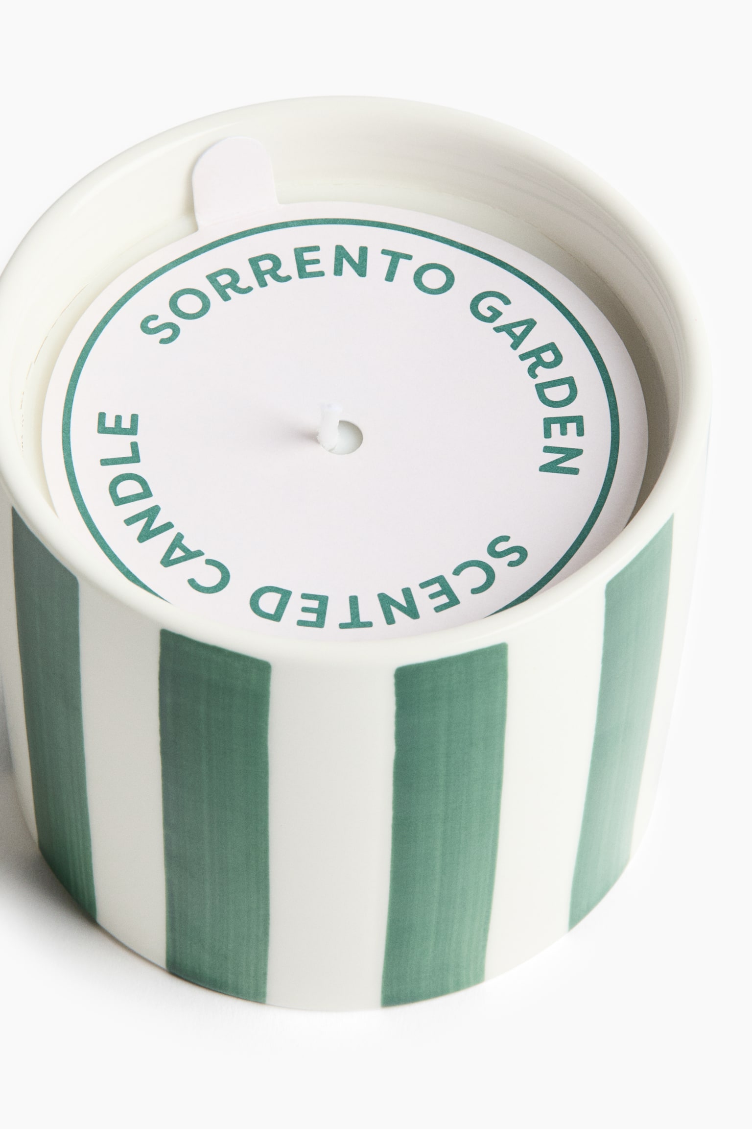 נר ריחני בכלי קרמיקה-Sorrento Garden - 3