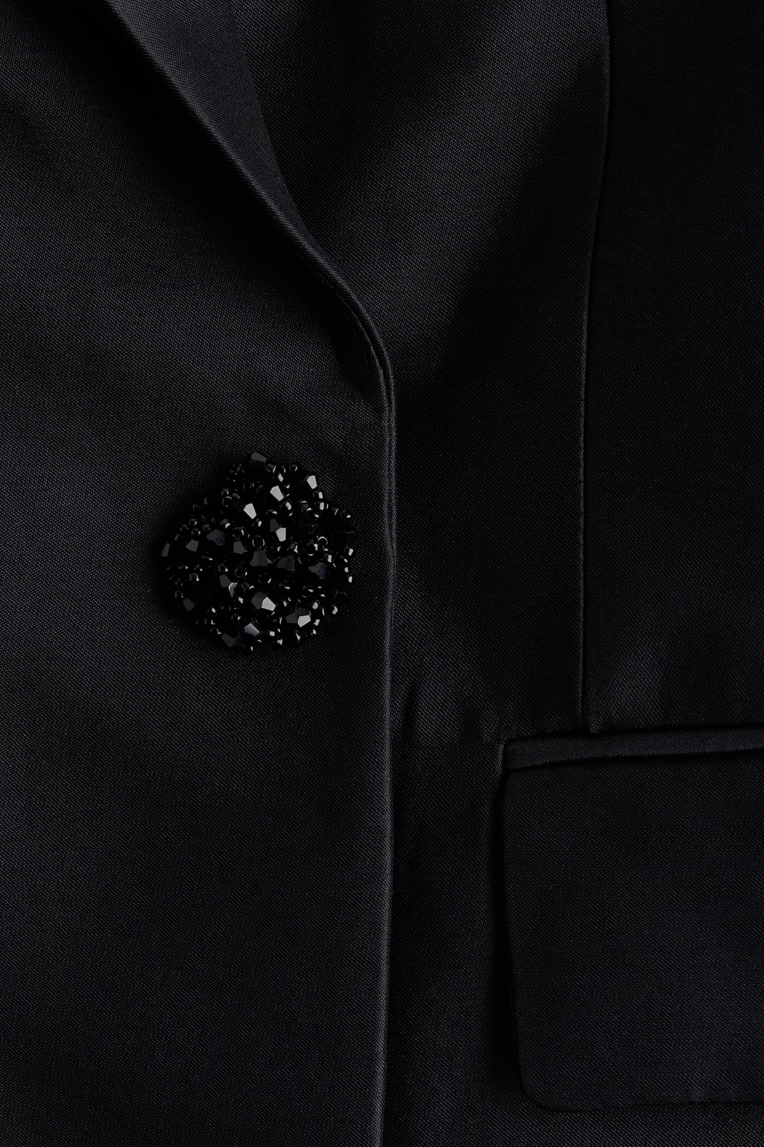 Double breasted blazer dress - Black - 3