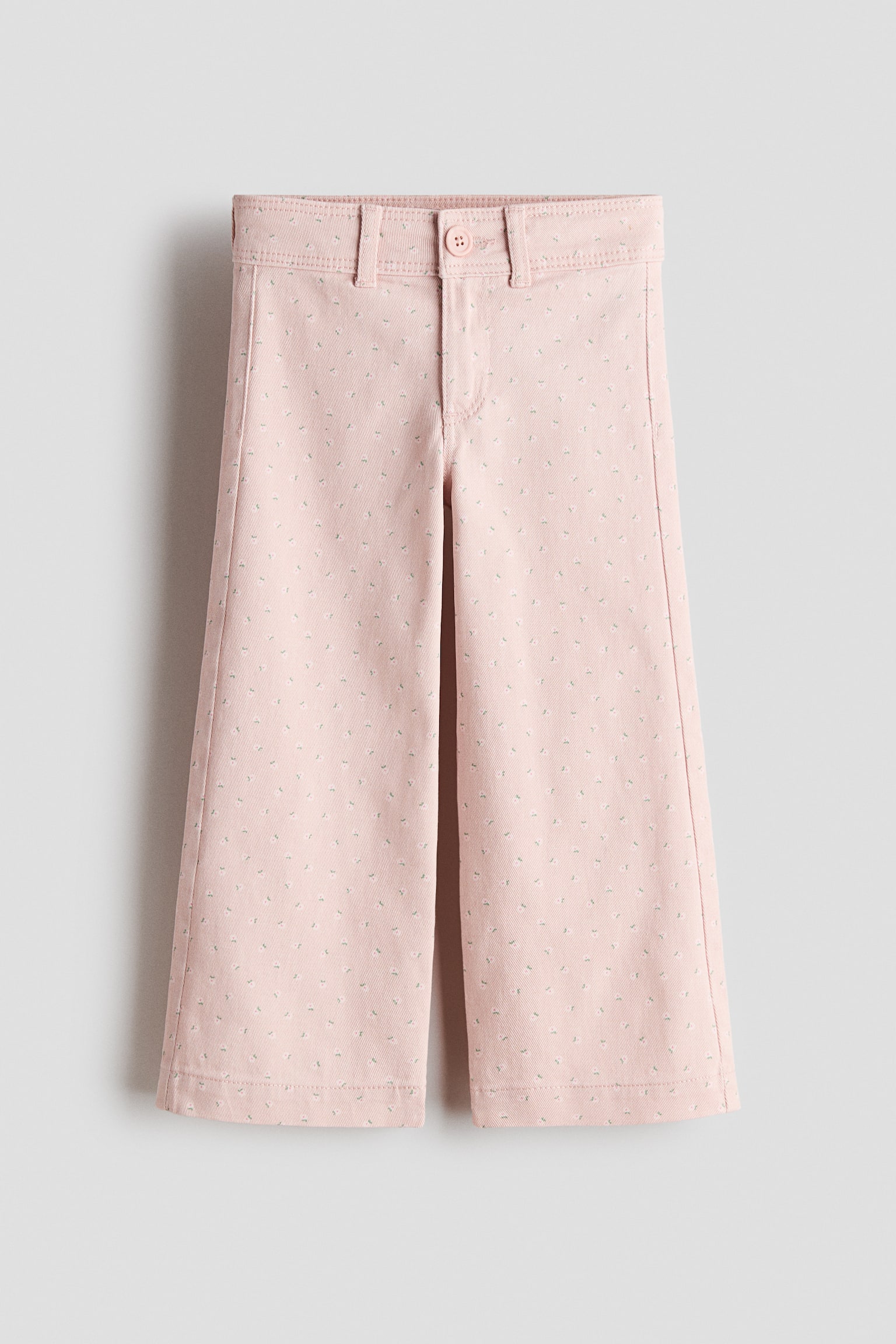 Pantalon évasé - Rose clair/fleuri/Rouge/Noir - 2