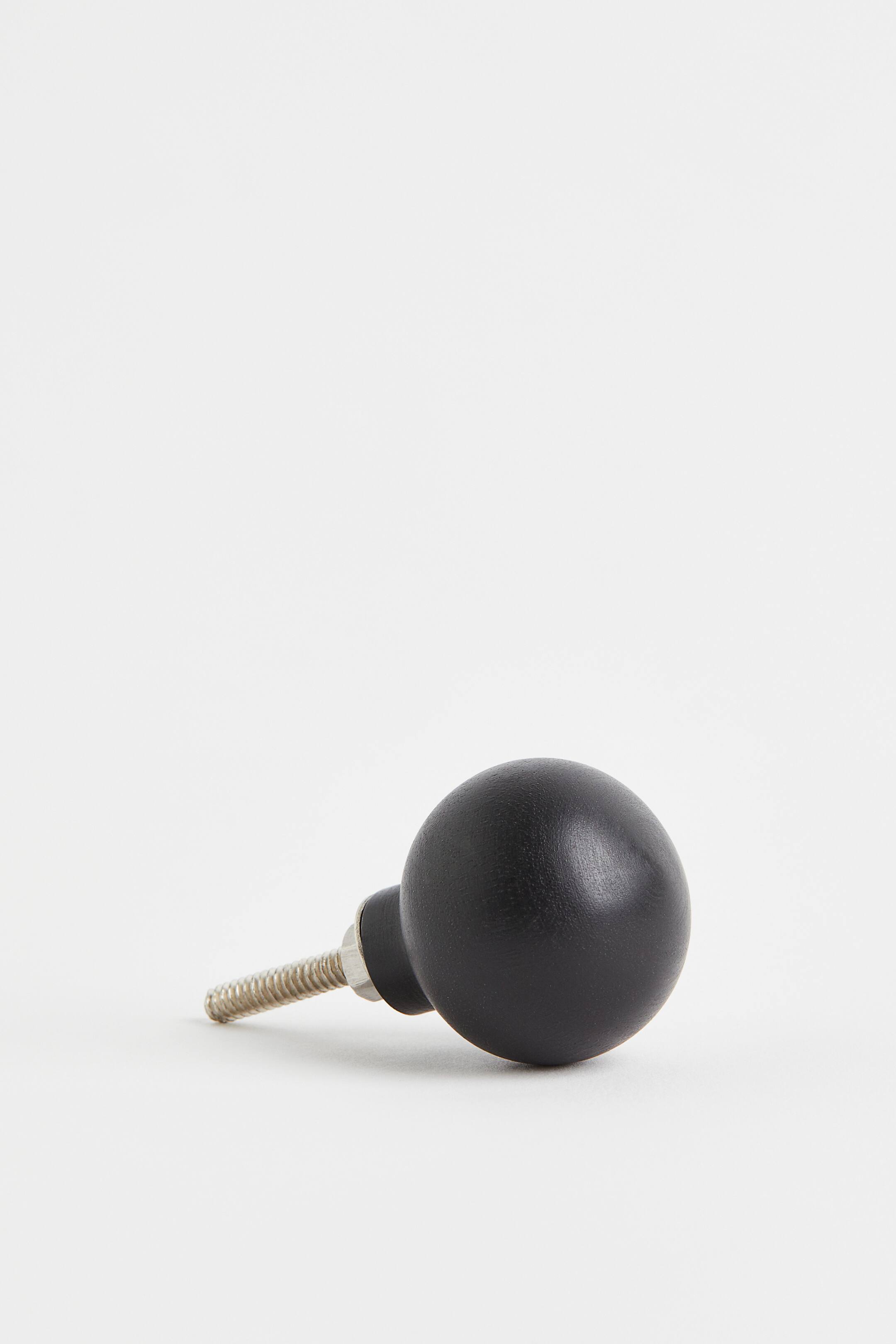 Se større billede: Knop i mangotræ - Sort - Home All | H&M DK 1