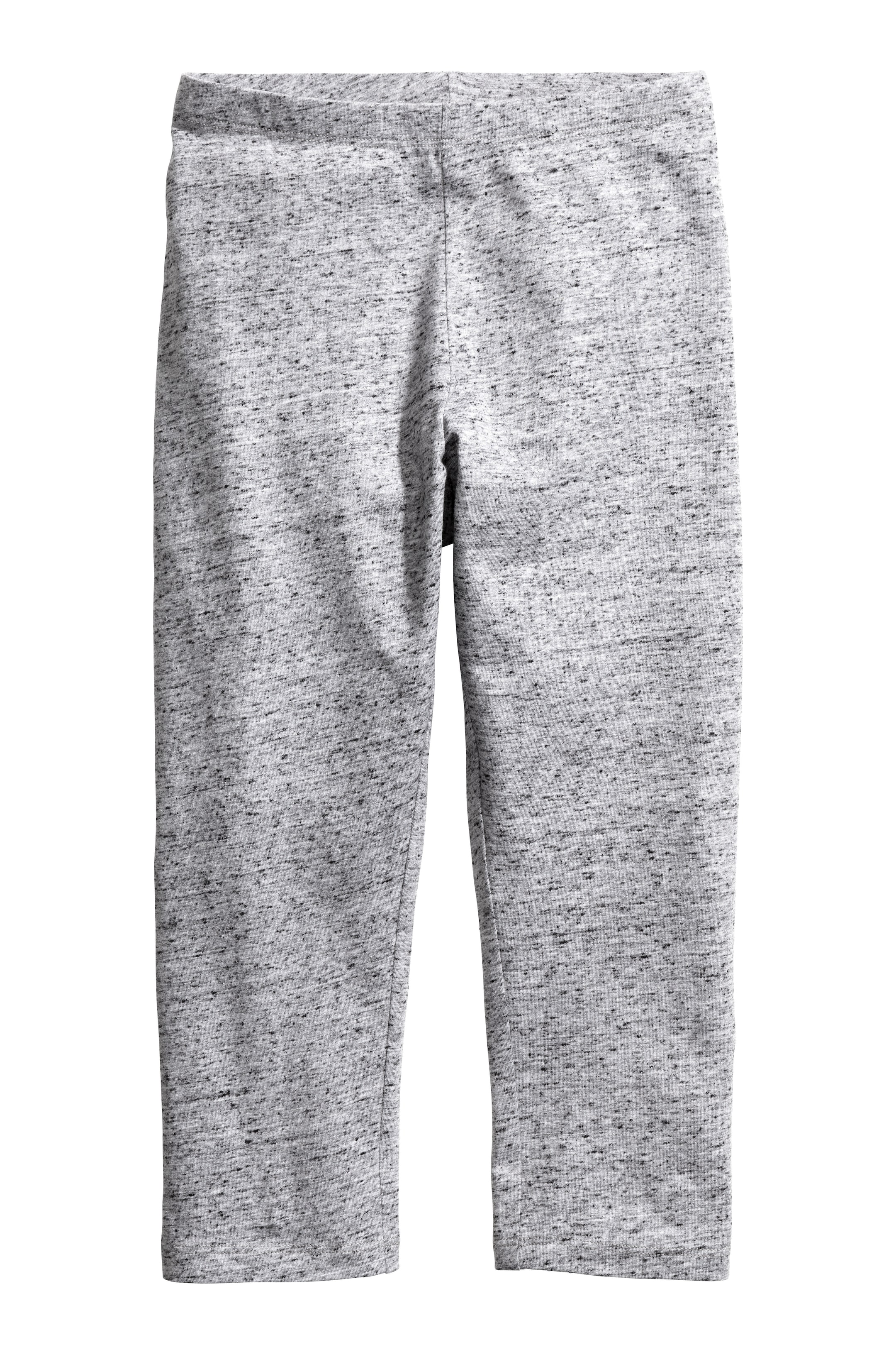 View larger image: 3/4-length leggings - Grey marl - Kids | H&M GB 1