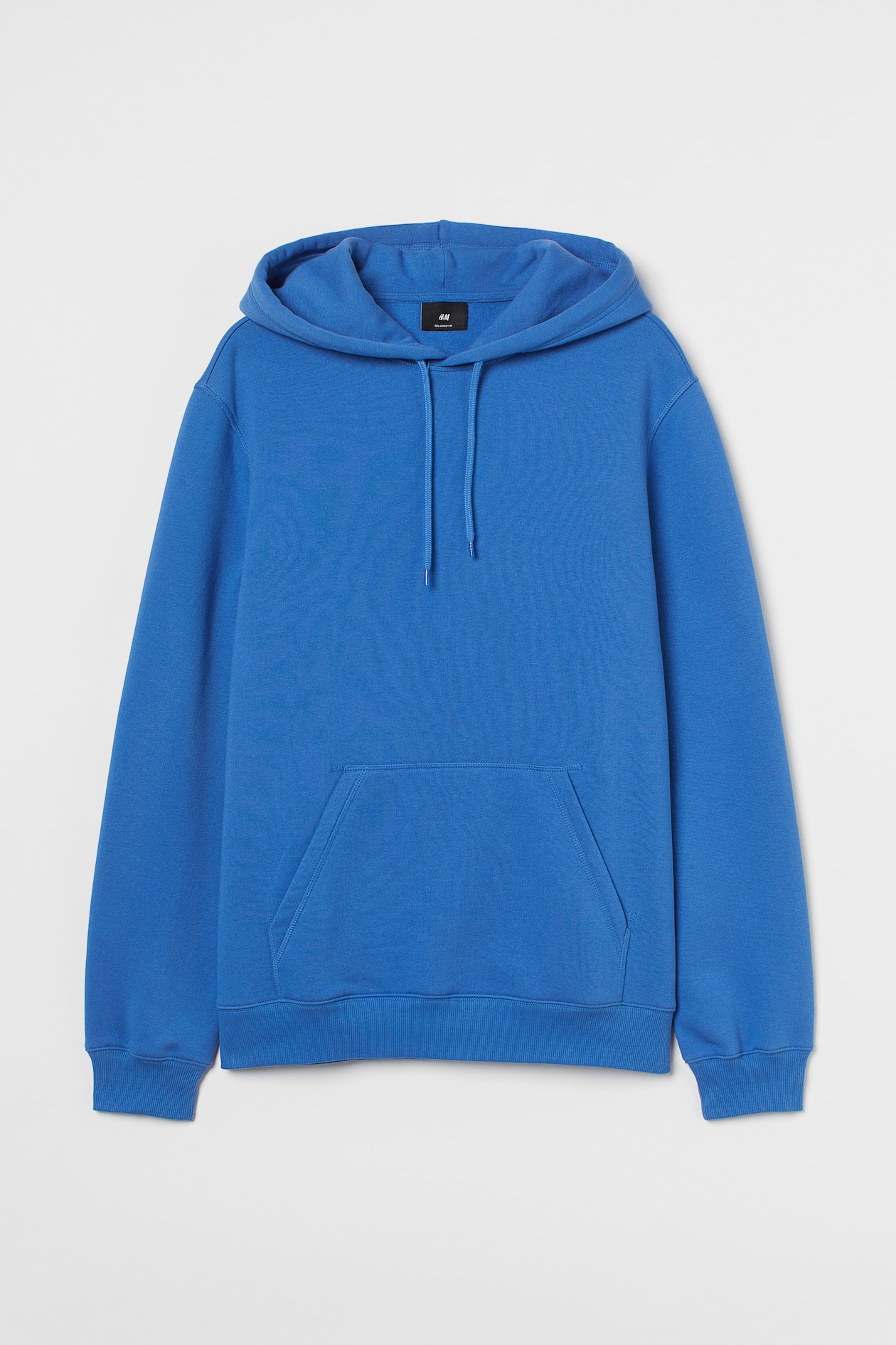 Loose Fit Hoodie Bright blue Men H&M IN