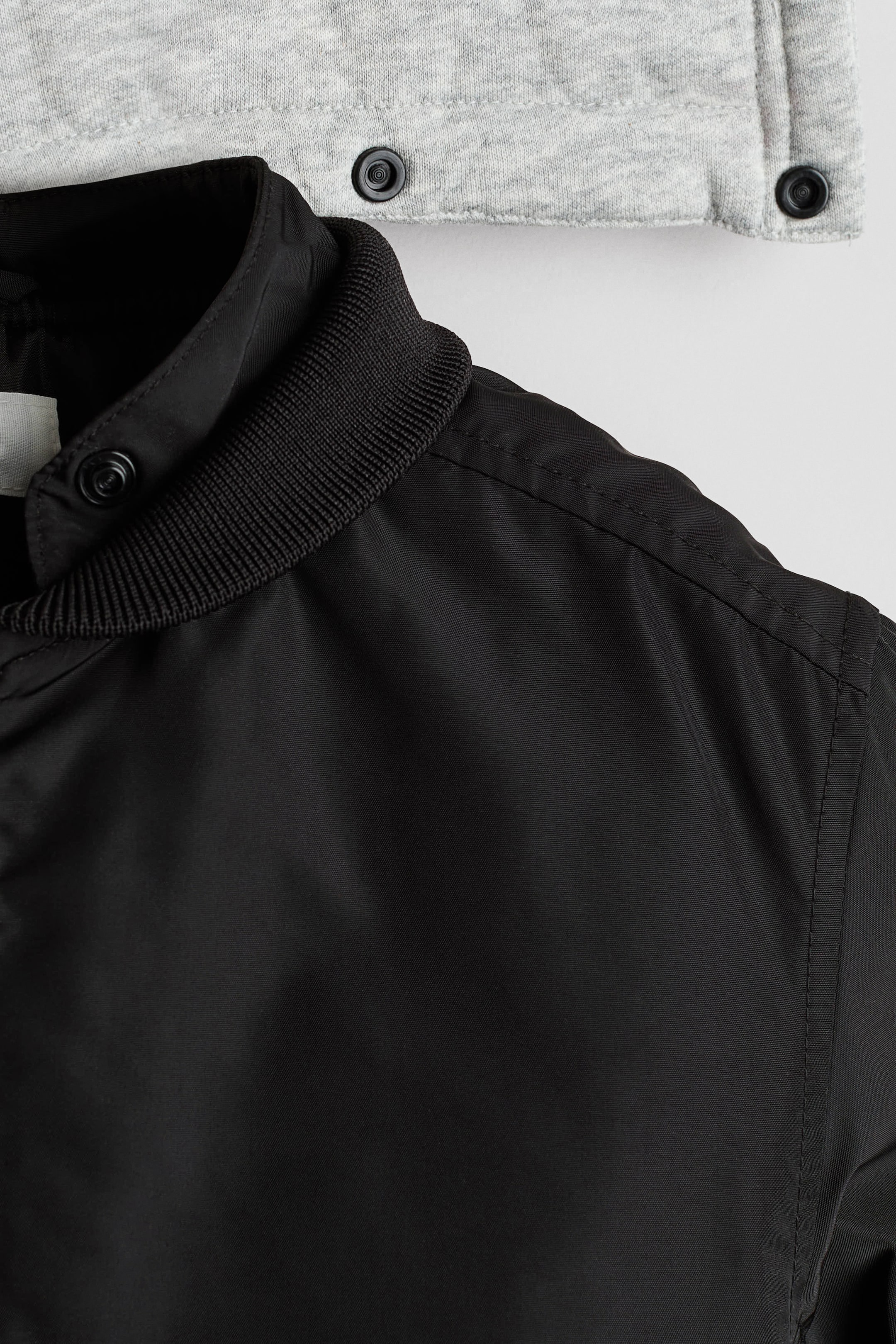 Hooded Bomber Jacket